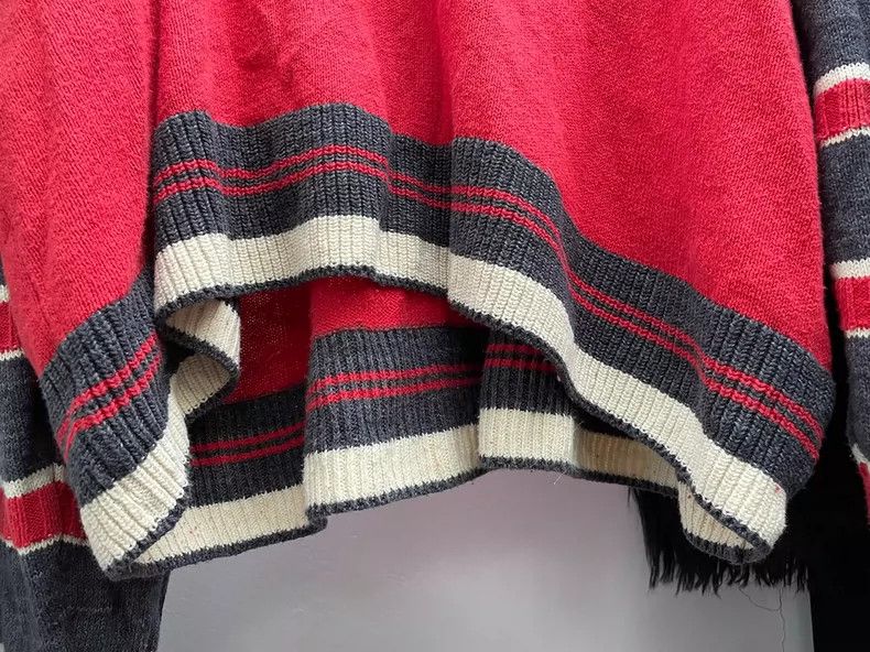 Vivienne Westwood Vivienne Westwood Loose knit top with pile sleeves and thi Size XS / US 0-2 / IT 36-38 - 5 Thumbnail