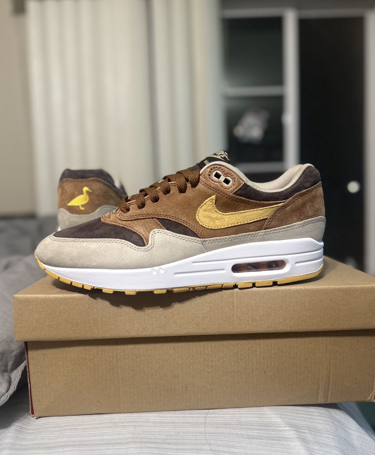 Nike Air Max PRM Ugly Duckling Yellow Ochre Pecan Size