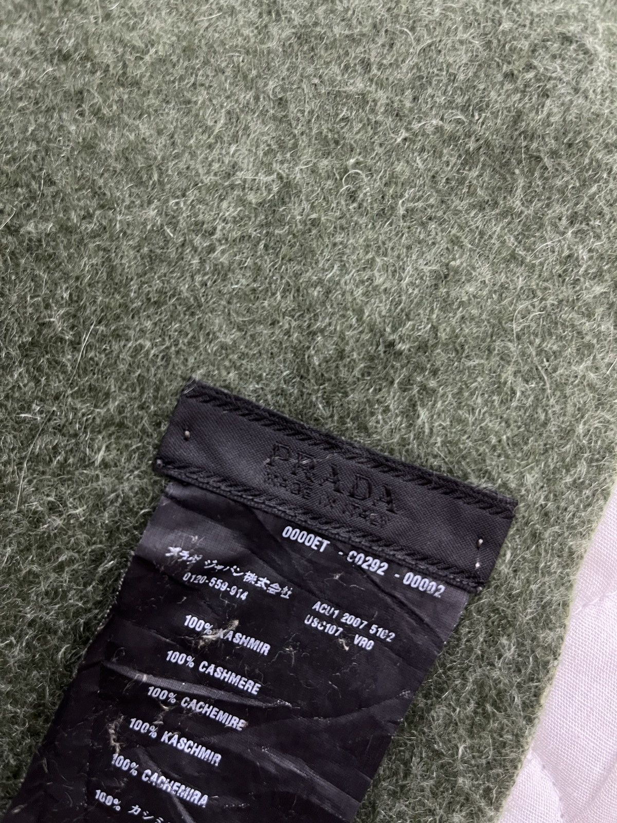 Prada 🔥🔥🔥STEALS PRADA CASHMERE SCARF Size ONE SIZE - 7 Thumbnail