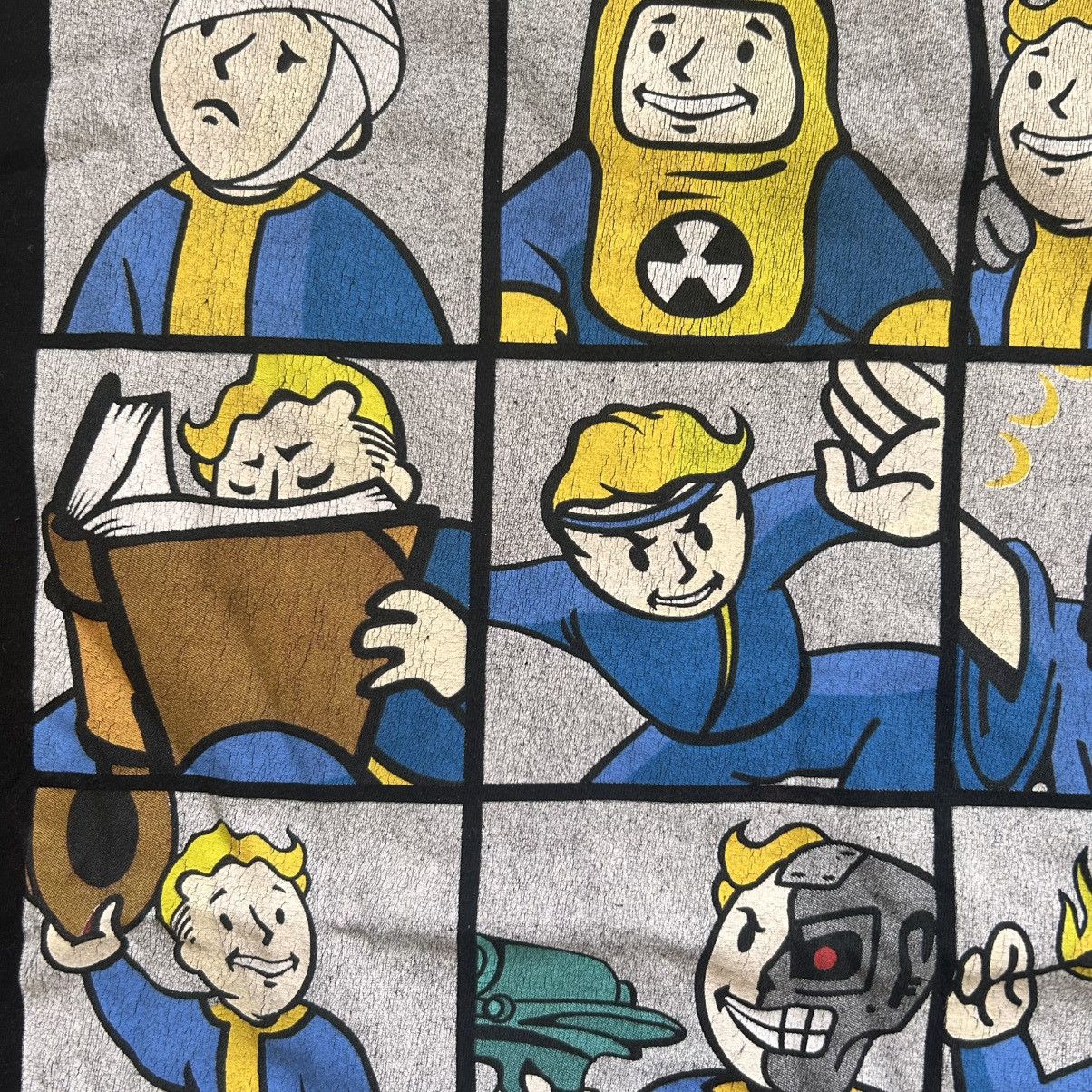 Vintage Fallout 4 Bethesda Game Studios Promo Game T-shirt 2016 L Size US L / EU 52-54 / 3 - 4 Thumbnail