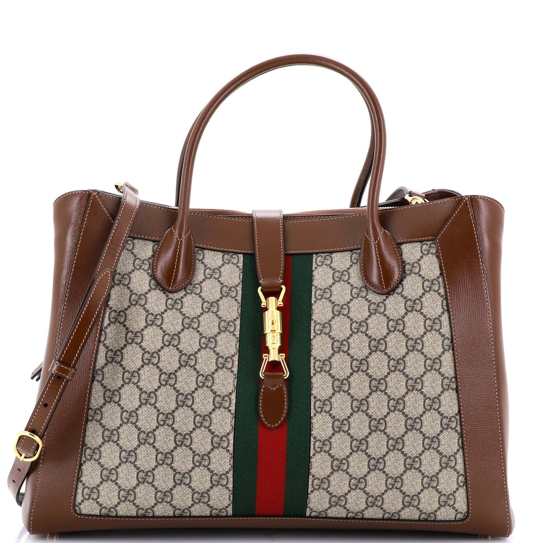 Gucci Jackie 1961 Web Tote Size ONE SIZE - 1 Thumbnail