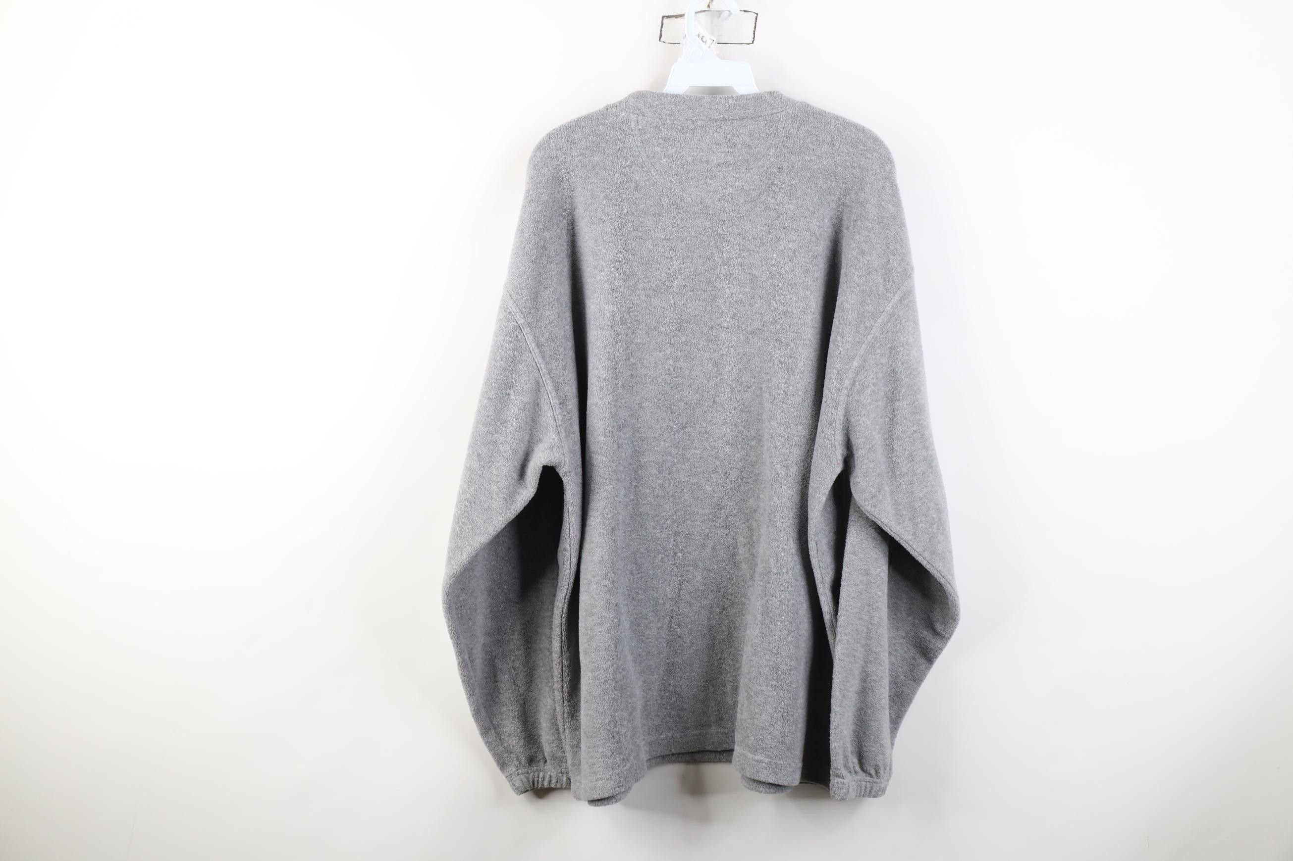 Fila Vintage 90s Fila Big Logo Fleece Crewneck Sweatshirt Gray Size US XL / EU 56 / 4 - 10 Thumbnail