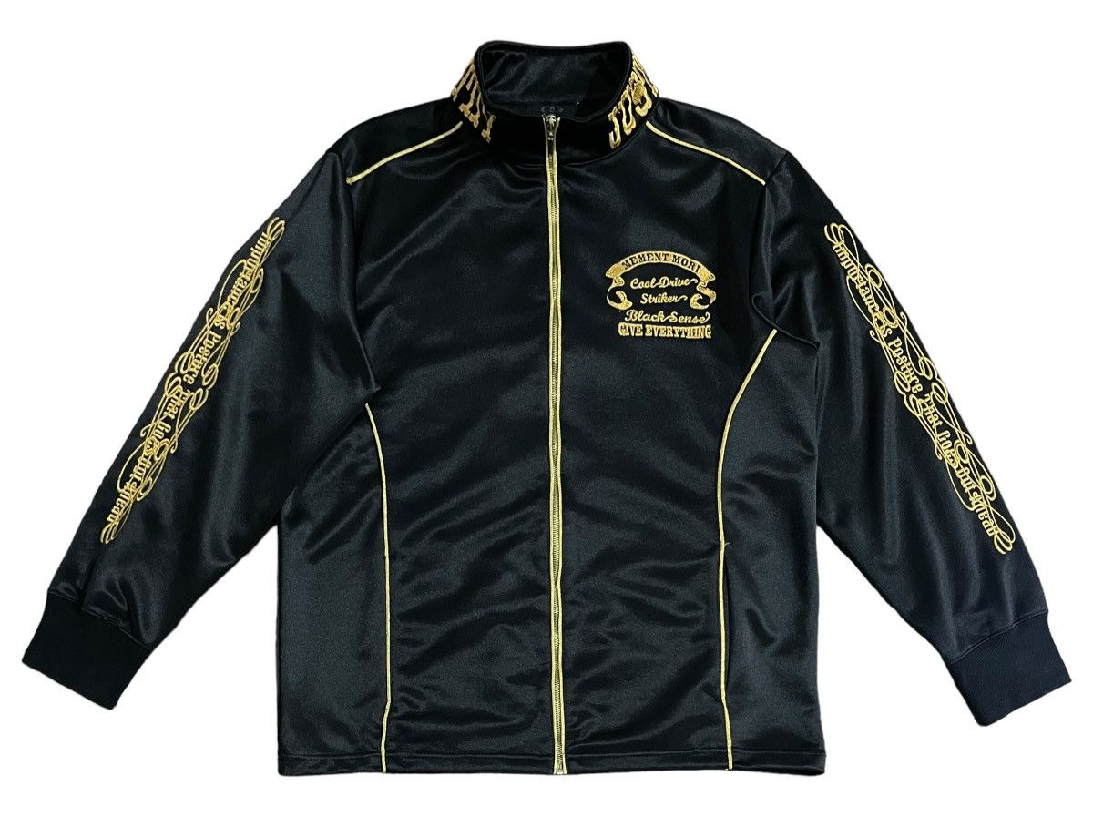 Affliction × Japanese Brand × Vintage CDS Jeans Embroidered Track Jacket Size US XL / EU 56 / 4 - 2 Thumbnail
