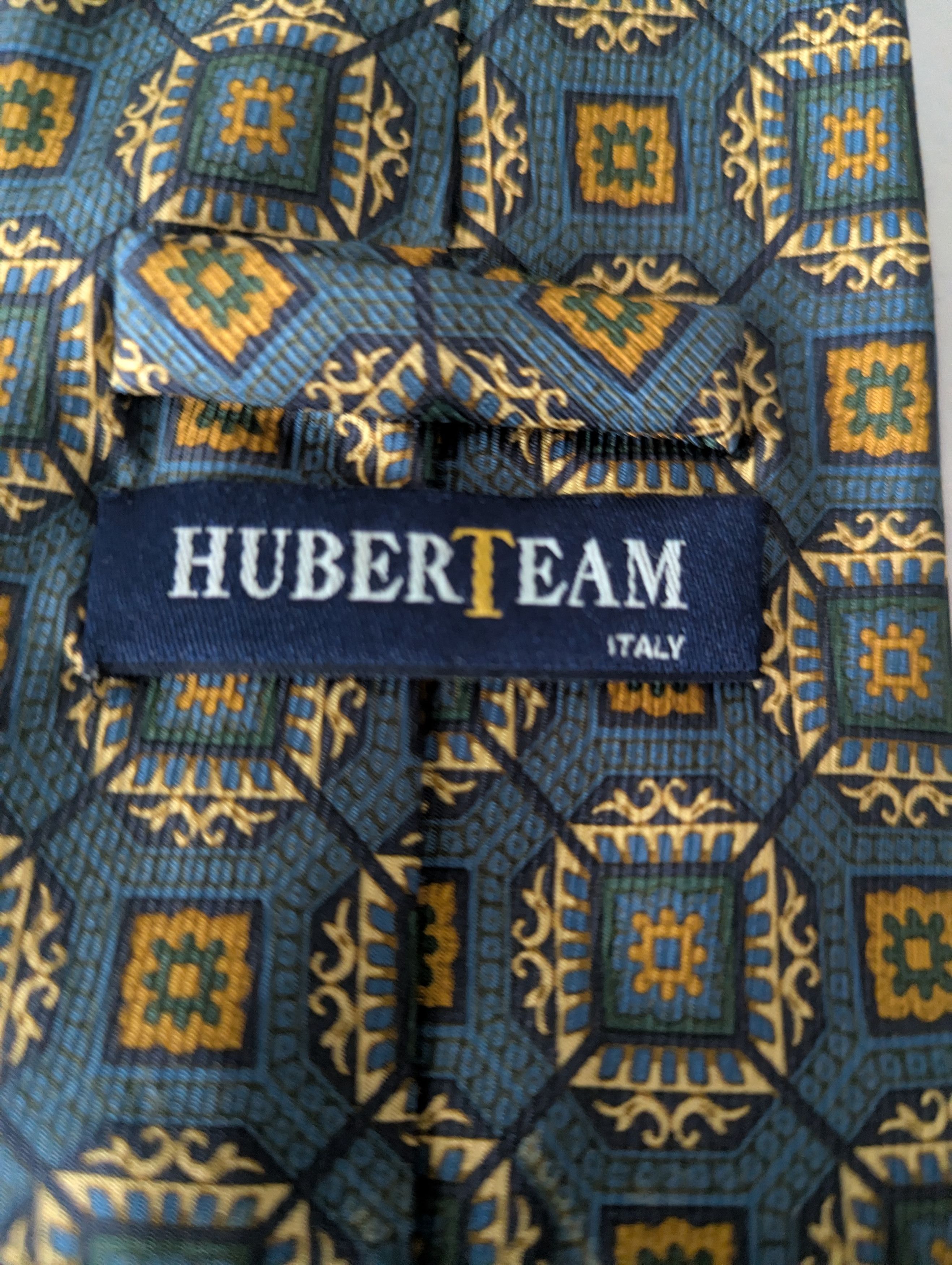 Other ITALIAN Fine Silk Tie byHuberTeam Size ONE SIZE - 3 Thumbnail