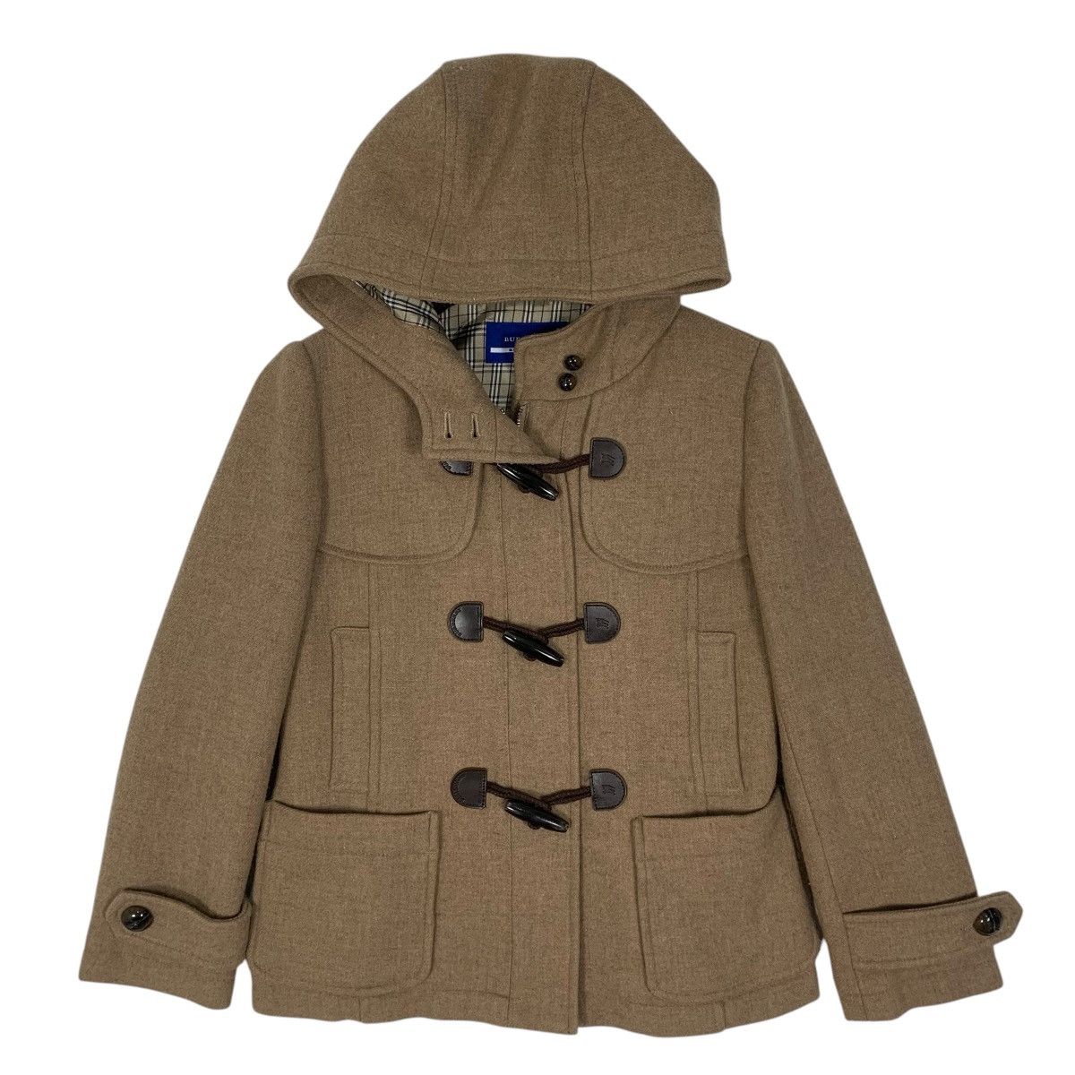 Burberry Burberry Blue Label Designer Luxury Duffle Jacket Size XS / US 0-2 / IT 36-38 - 2 Thumbnail