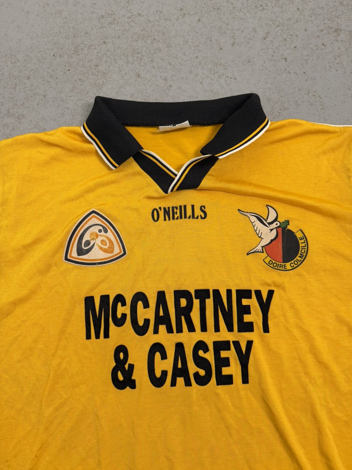 O'Neills Vintage 90s Doire Colmcille CLG O‘Neills Soccer Jersey Size US XL / EU 56 / 4 - 4 Thumbnail