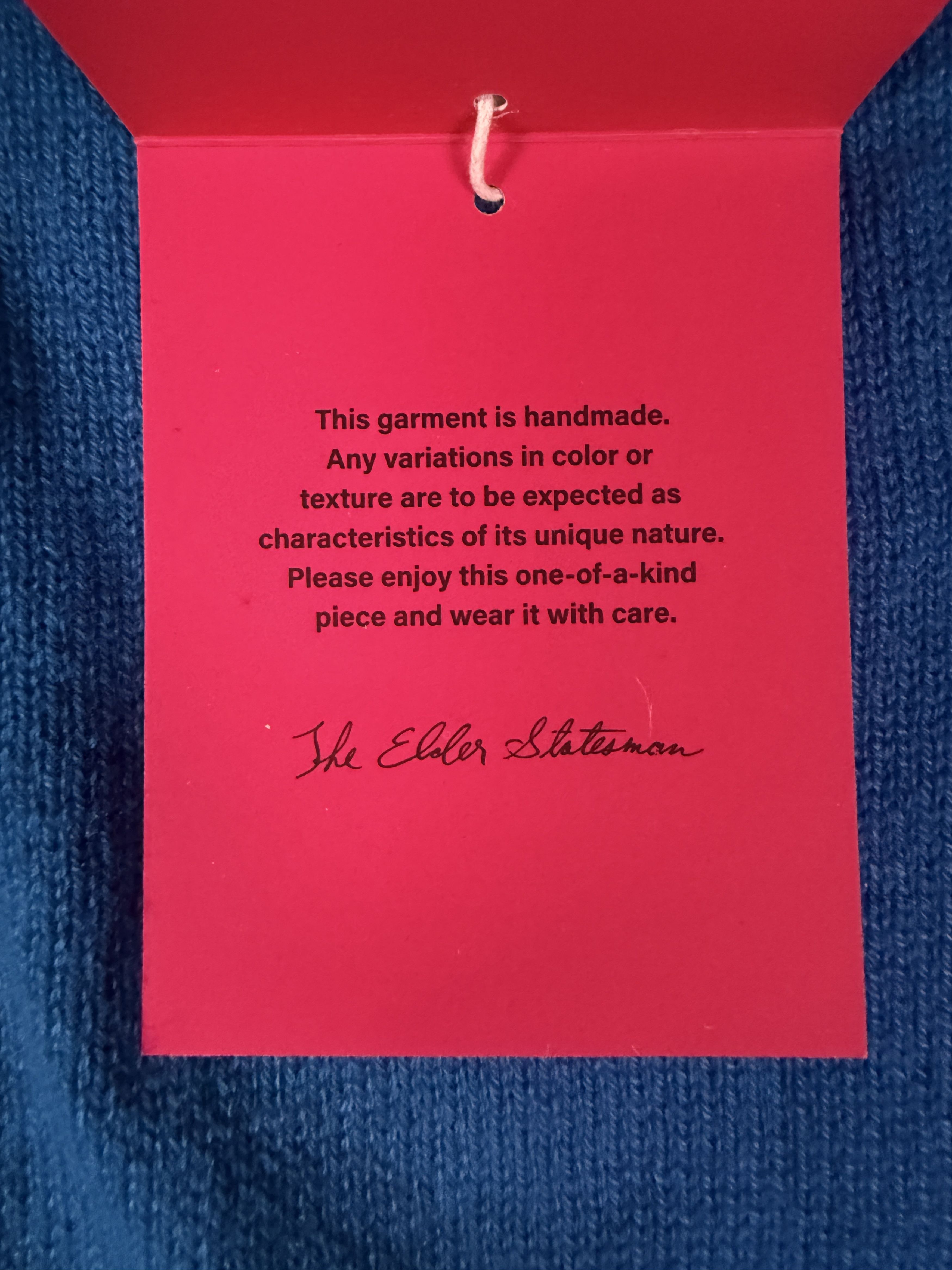 The Elder Statesman $1015 The Elder Statesman Tranquility Crew Cashmere Sweater Size US XL / EU 56 / 4 - 12 Thumbnail