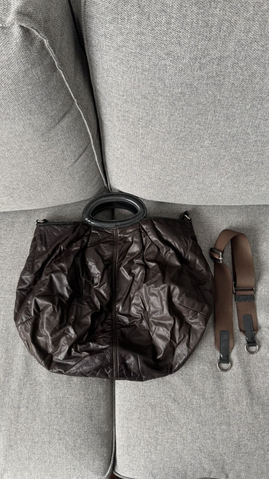 Marni Marni Lambskin Balloon Shoulder Bag Size ONE SIZE - 16 Thumbnail