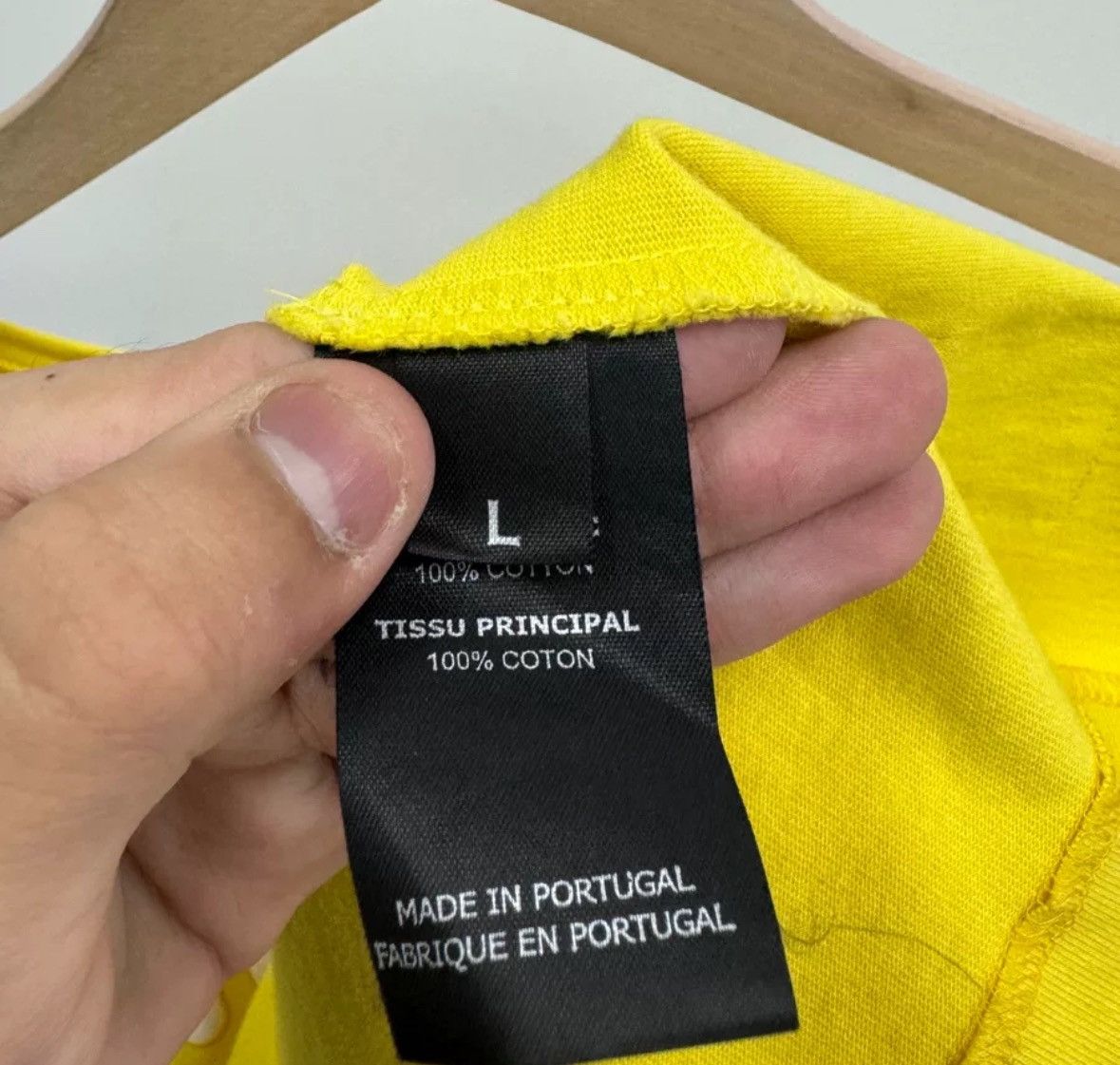 Vetements Vetements Yellow Foam Logo Short Sleeve2412-Nextarrow Size US L / EU 52-54 / 3 - 7 Thumbnail