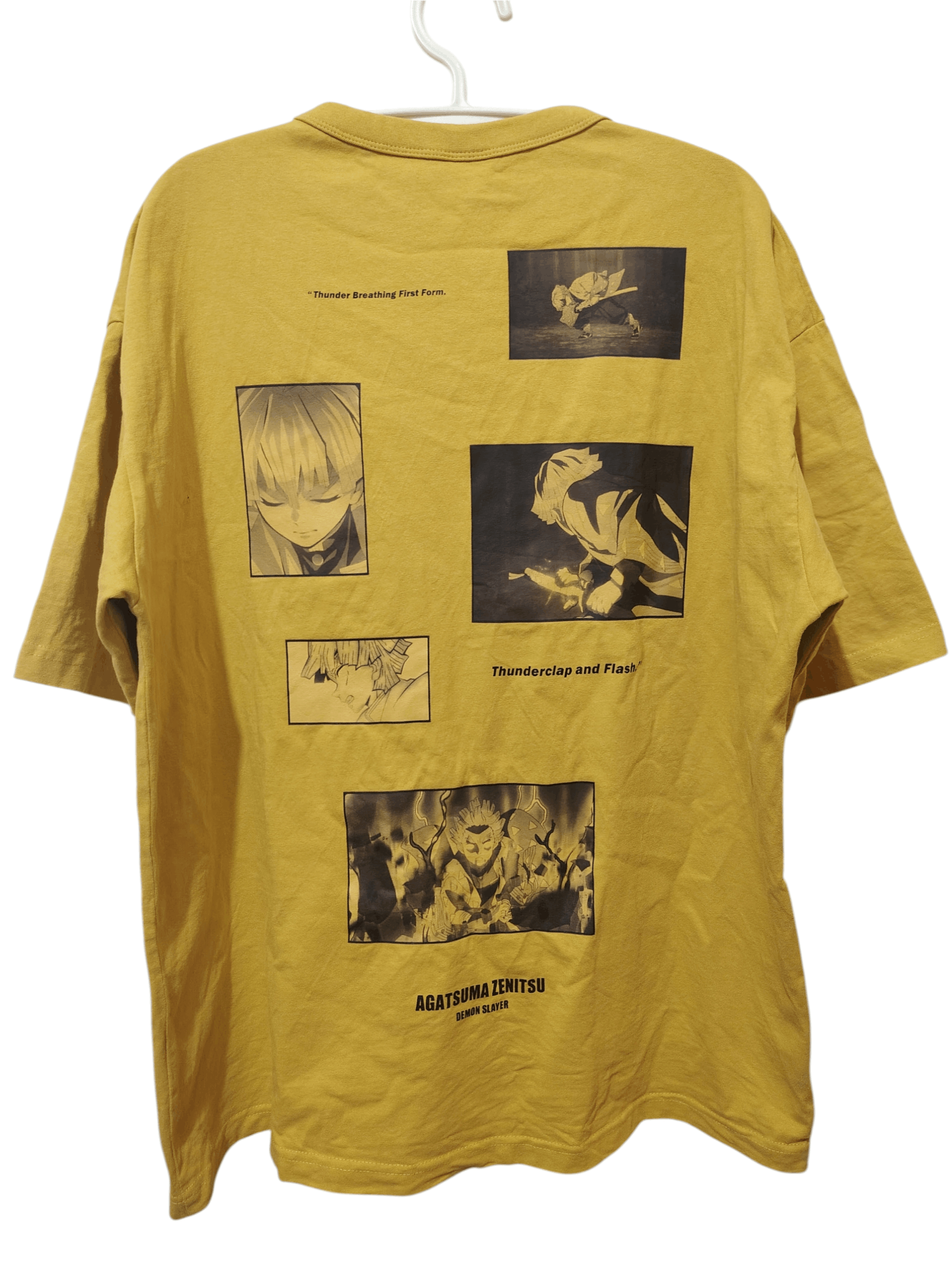 Anime Japanese Agatsuma Denitsu Demon Slayer X GU Size US XL / EU 56 / 4 - 1 Thumbnail