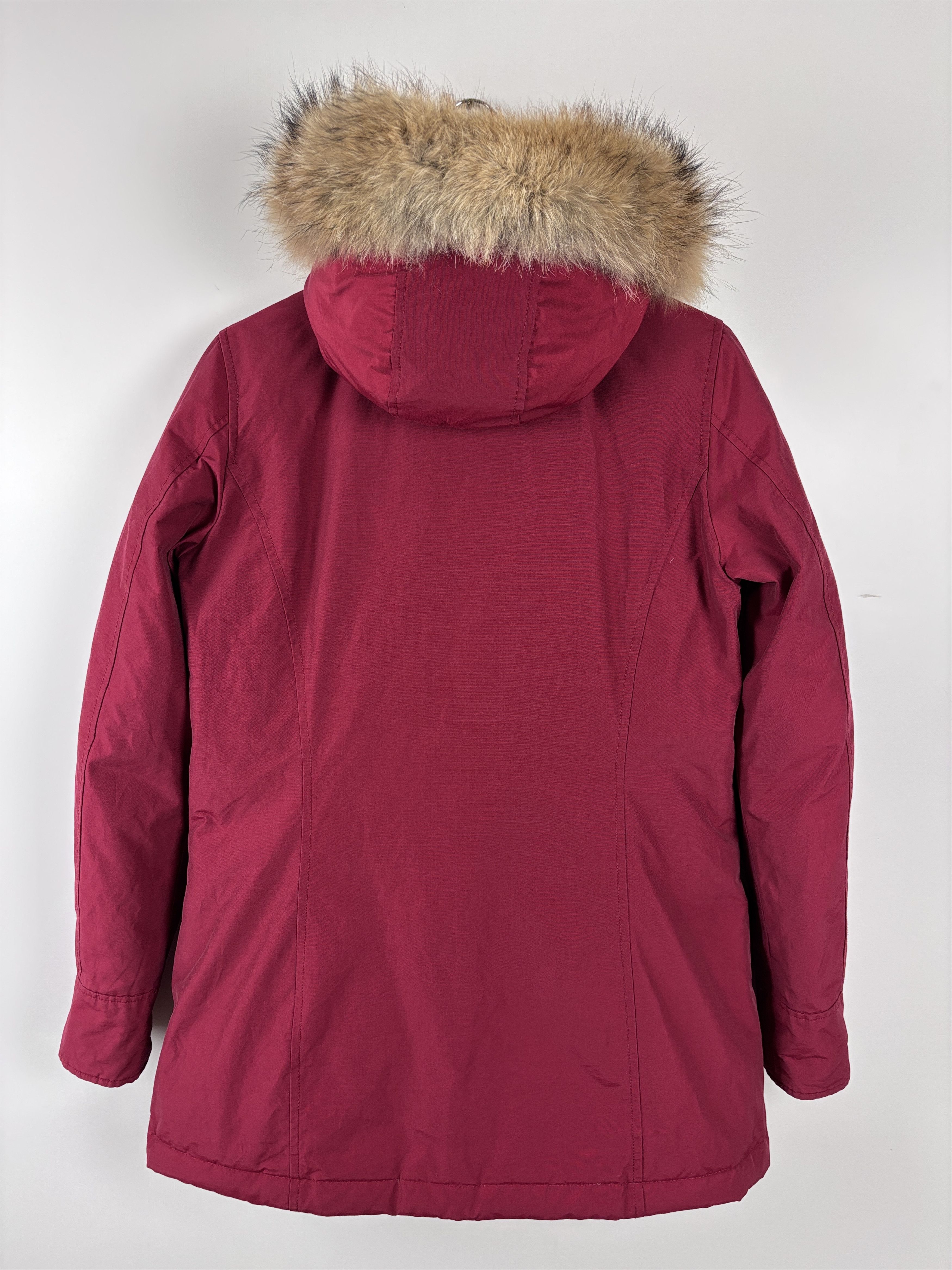 Woolrich Woolen Mills Womens Woolrich Arctic Down Hooded Parka Red Size M Size M / US 6-8 / IT 42-44 - 7 Thumbnail