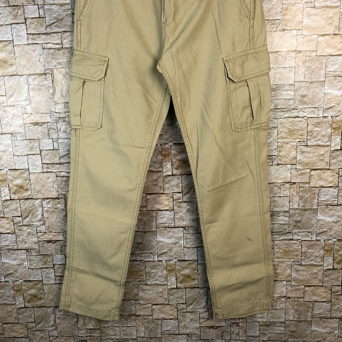 LOWRYS FARM Lowrys Farm Brown Cargo Multipocket Pants #A1153 Size US 30 / EU 46 - 3 Thumbnail
