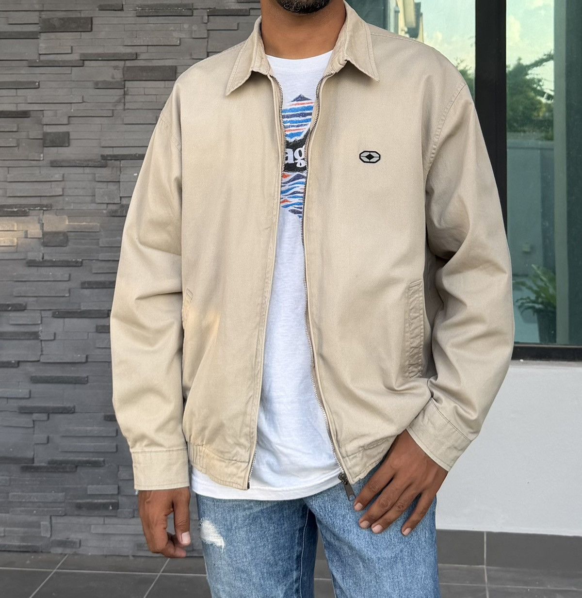 No Fear Vintage No Fear Bomber Jacket Made In USA Size US L / EU 52-54 / 3 - 6 Thumbnail