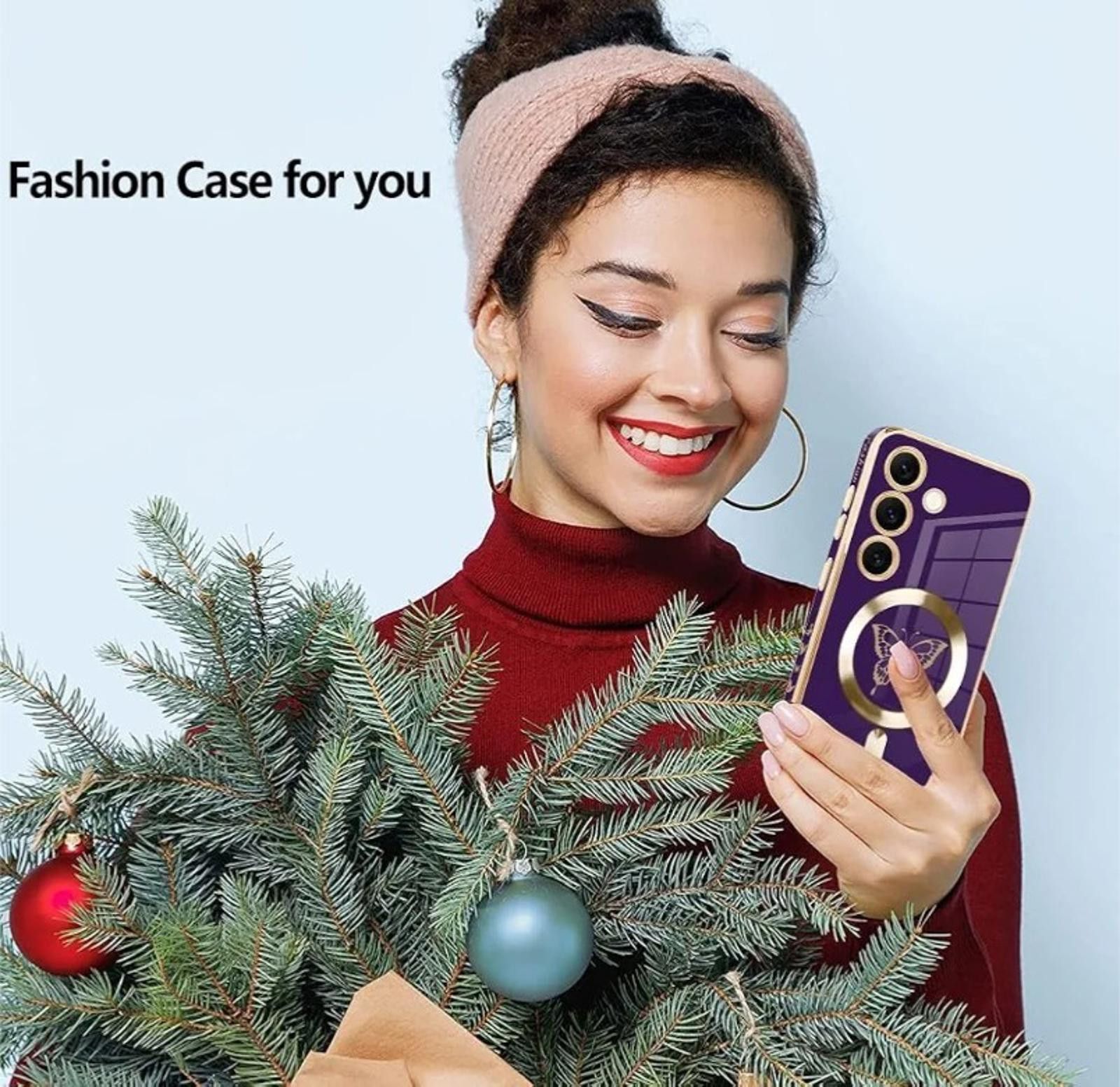 The Unbranded Brand Samsung Galaxy S24 Plus Magnetic Case Size ONE SIZE - 5 Thumbnail