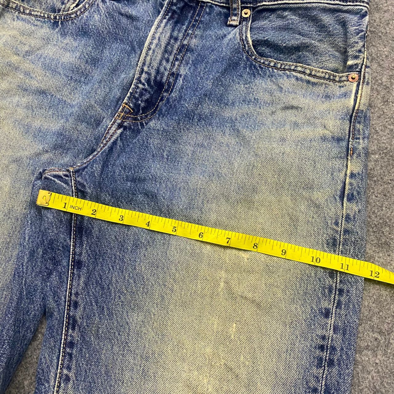 Japanese Brand 💥Best Offer💥Vintage Uniqlo Jeans Distressed Denim Size US 32 / EU 48 - 8 Thumbnail
