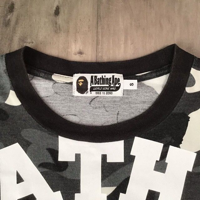 Bape 💫Glow in the dark💫 BAPE City camo Big college logo T-shirt Size US S / EU 44-46 / 1 - 6 Thumbnail