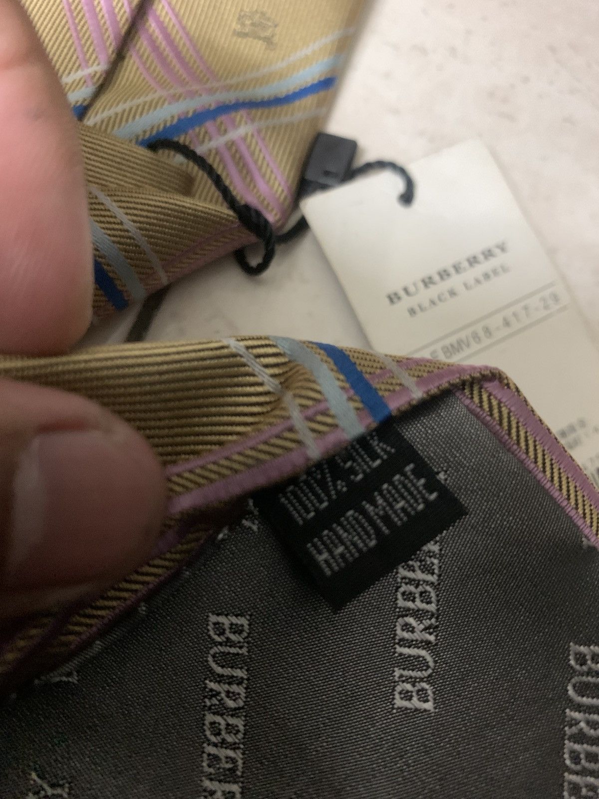 Burberry Four piece Burberry multicolour tie Size ONE SIZE - 23 Thumbnail