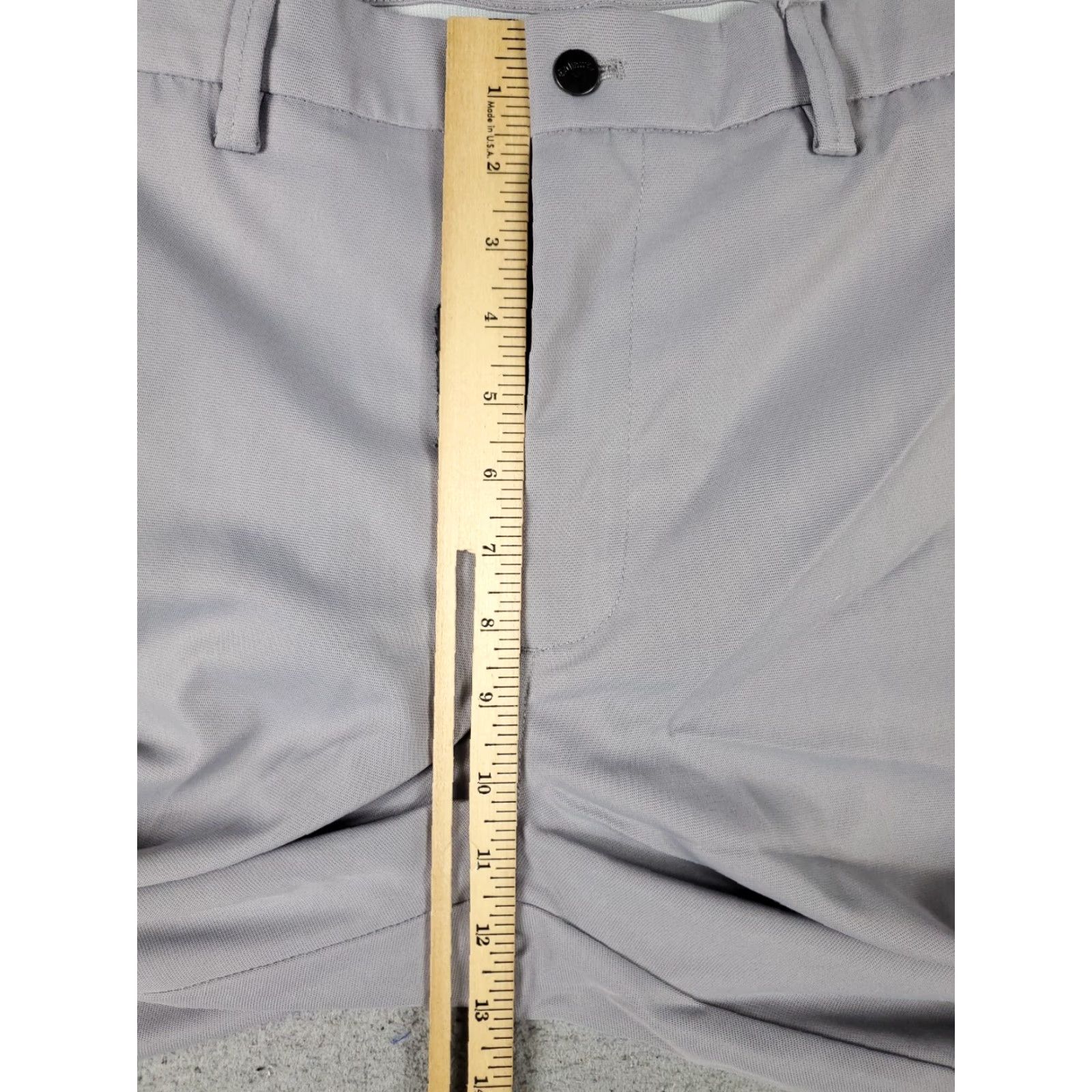 Callaway Callaway Gray Chino Pants Mens 34x30 Flat Front Casual Trousers Size US 34 / EU 50 - 3 Thumbnail