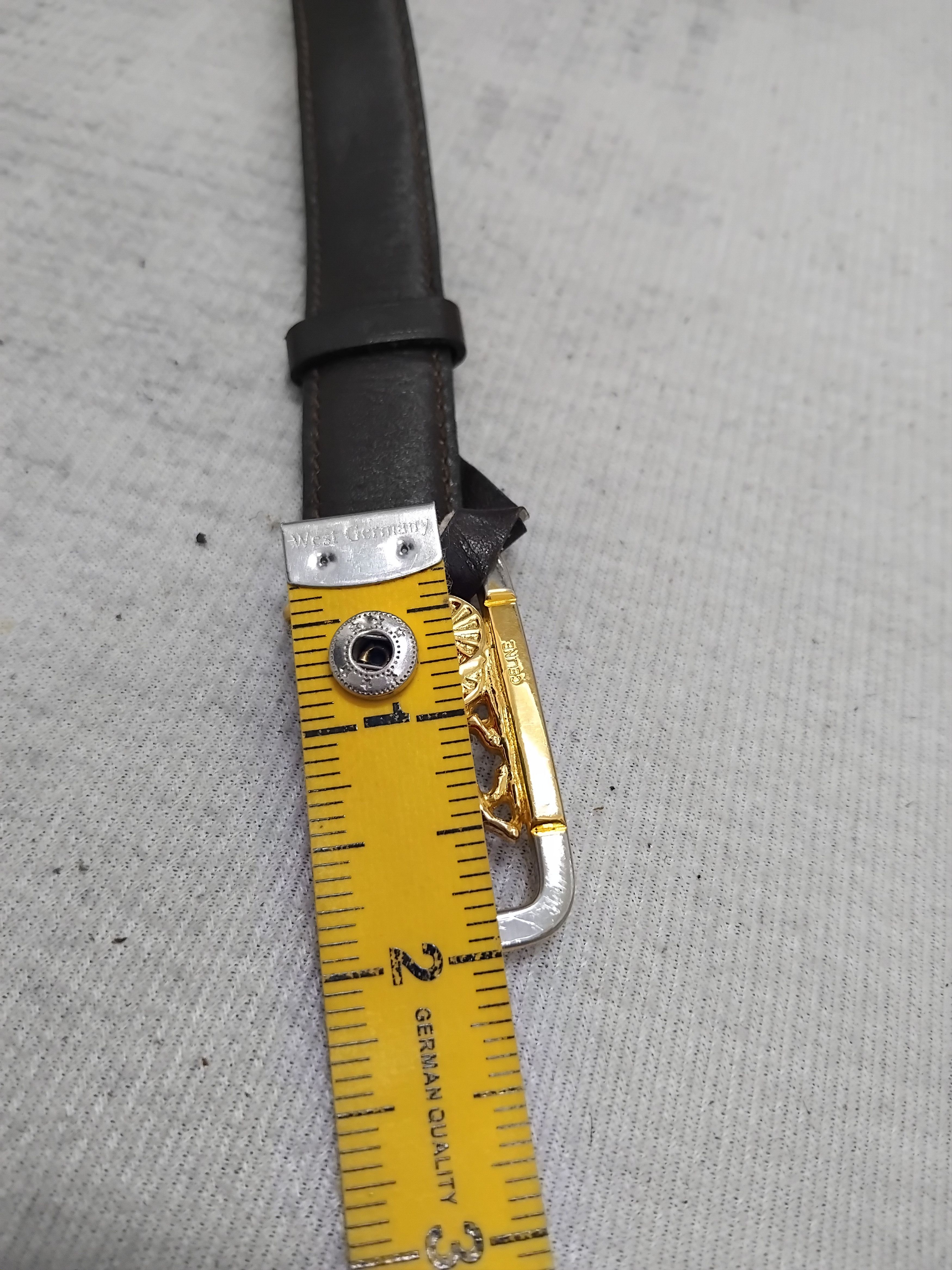 Celine 💥Celine Made in Italy (broken hanger head)belt Size ONE SIZE - 5 Thumbnail