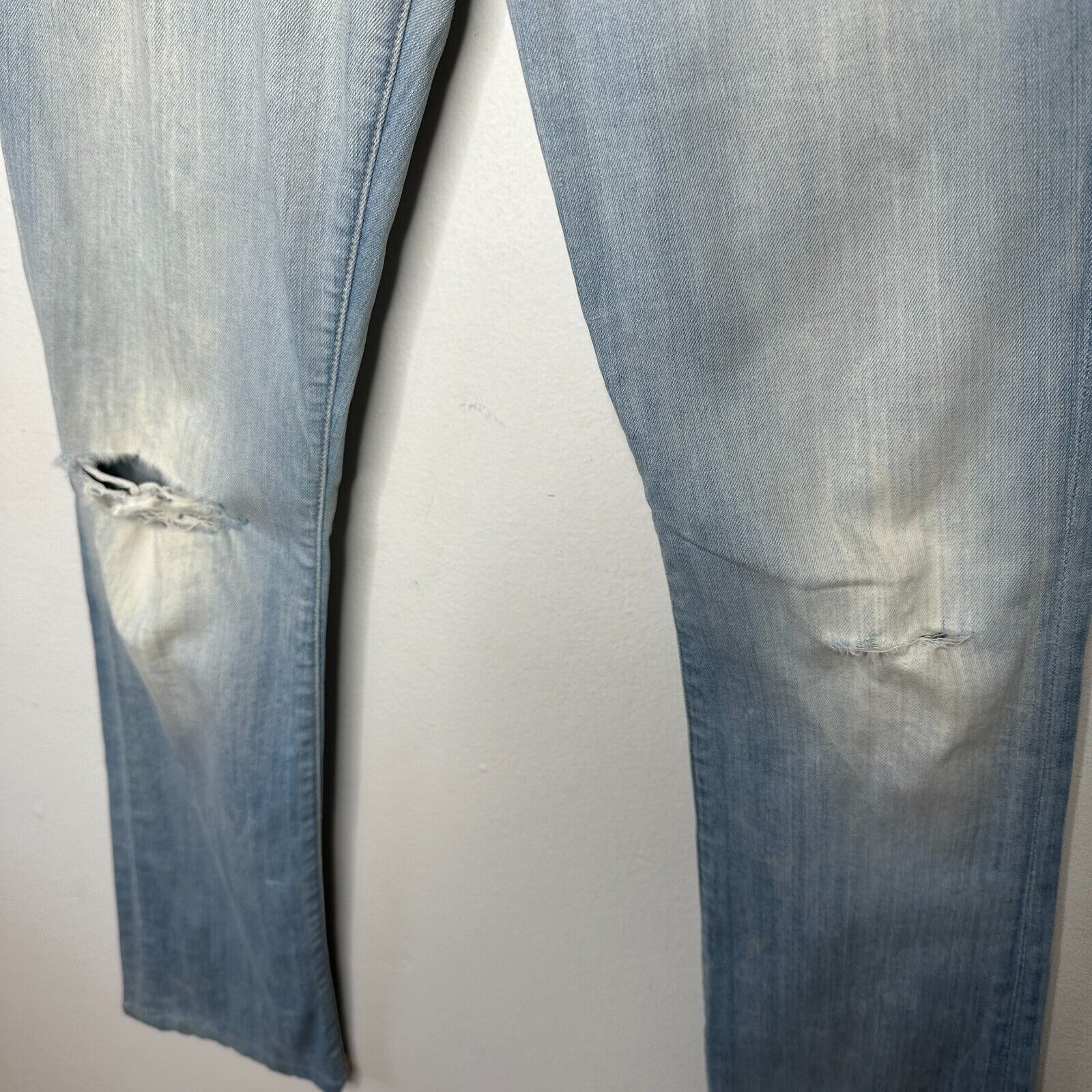 Hudson Hudson Double Button Blue Wash Jeans Low-Rise Boot Cut 26 Size 26" / US 2 / IT 38 - 6 Thumbnail