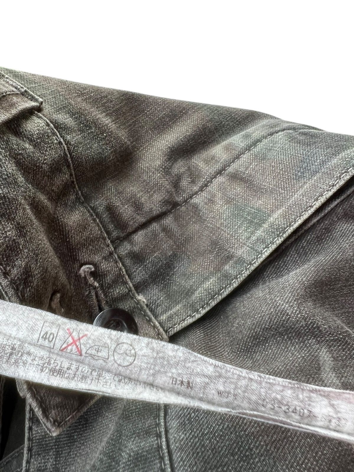 wjk WJK Japan Fade Military Camouflage Cargo Trouser Pant Size US 31 - 18 Thumbnail