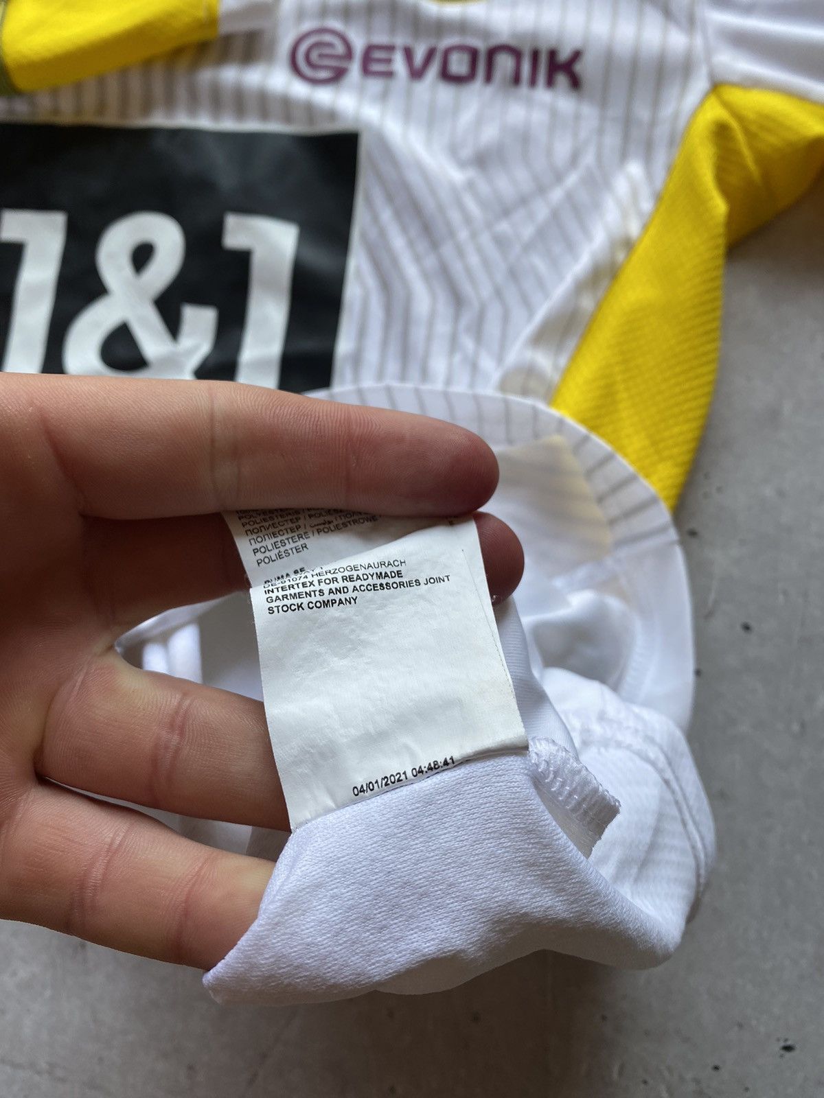 Puma Rare Puma Borussia Dortmund BVB 20/21 Home Soccer Jersey Size US S / EU 44-46 / 1 - 9 Thumbnail