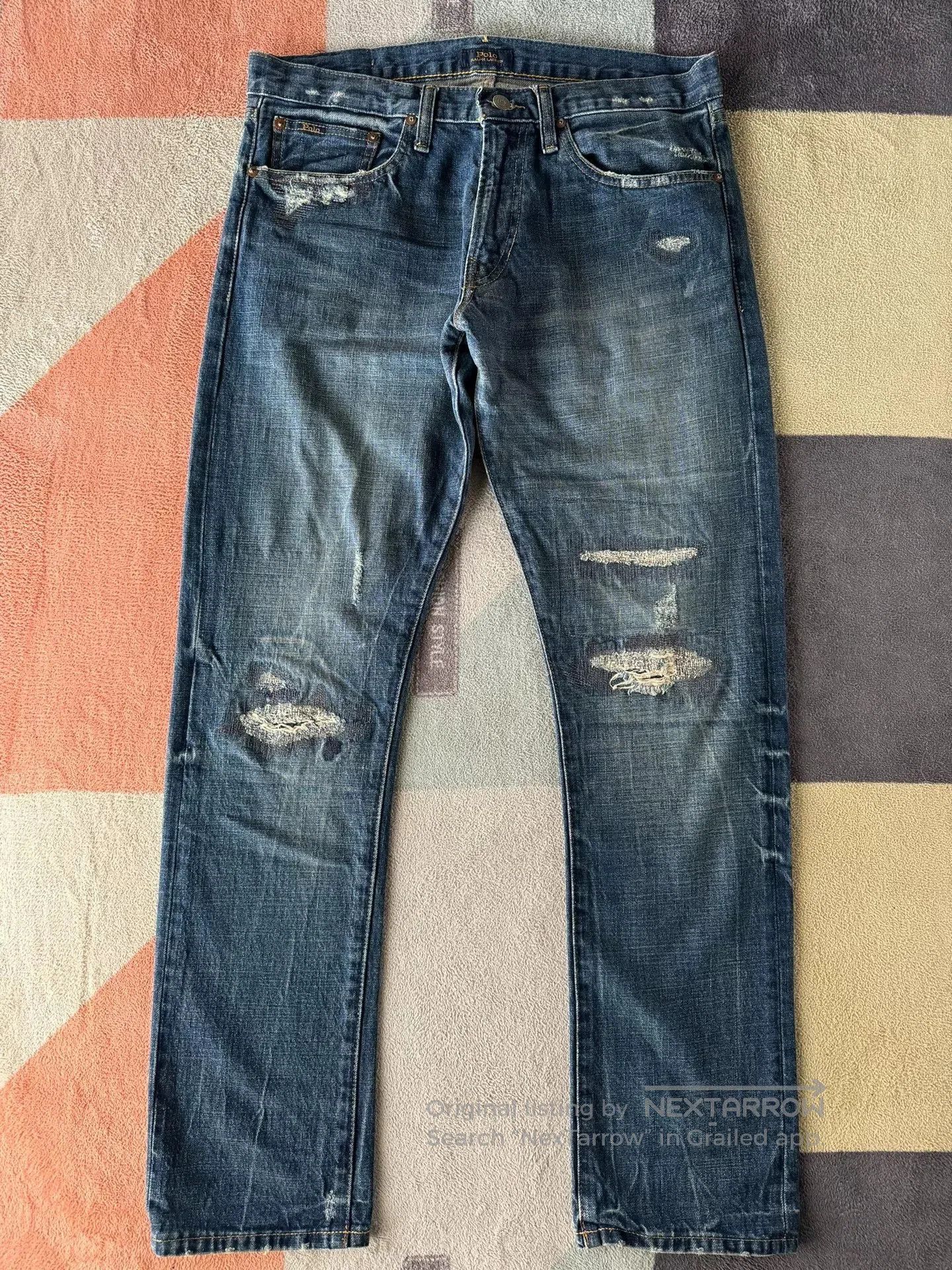 Polo Ralph Lauren Ralph Lauren Polo Distressed Jeans. Size US 32 / EU 48 - 1 Thumbnail