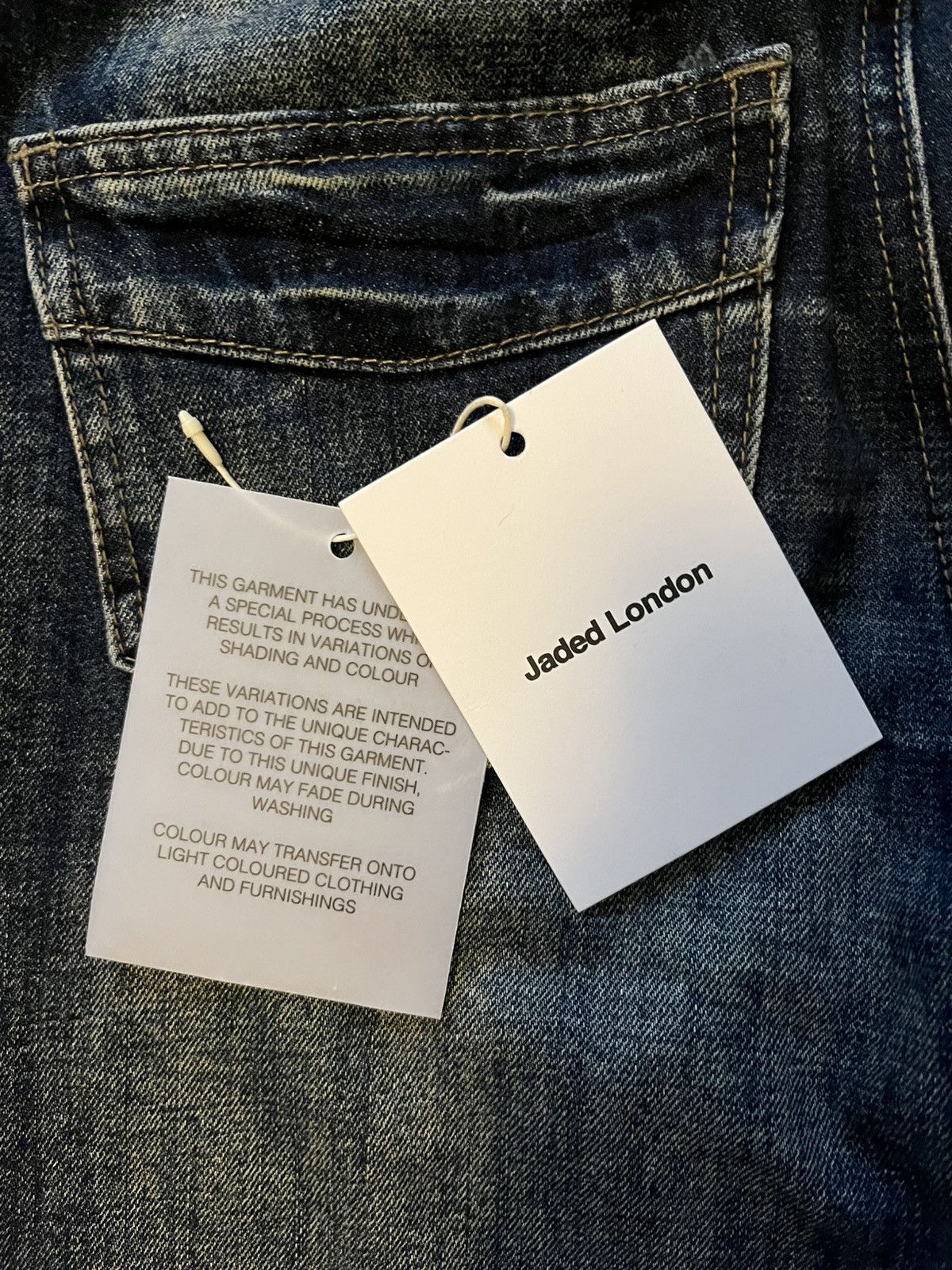 Jaded London Jaded London Extreme Flared Jeans Bluewash Size US 28 / EU 44 - 6 Thumbnail
