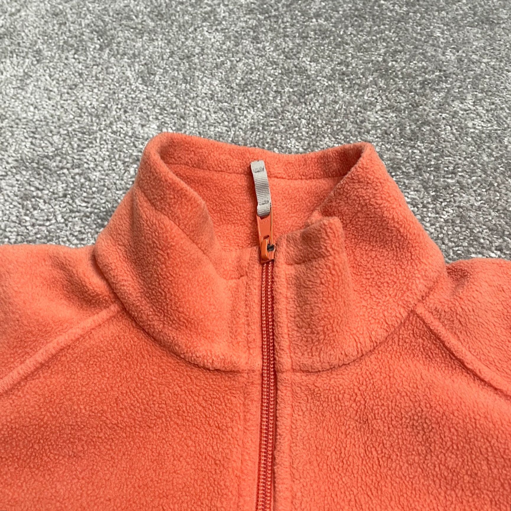 Vintage Columbia Womens Benton Springs Fleece Jacket Medium Orange Full Zip Outdoor Hike Size M / US 6-8 / IT 42-44 - 3 Thumbnail