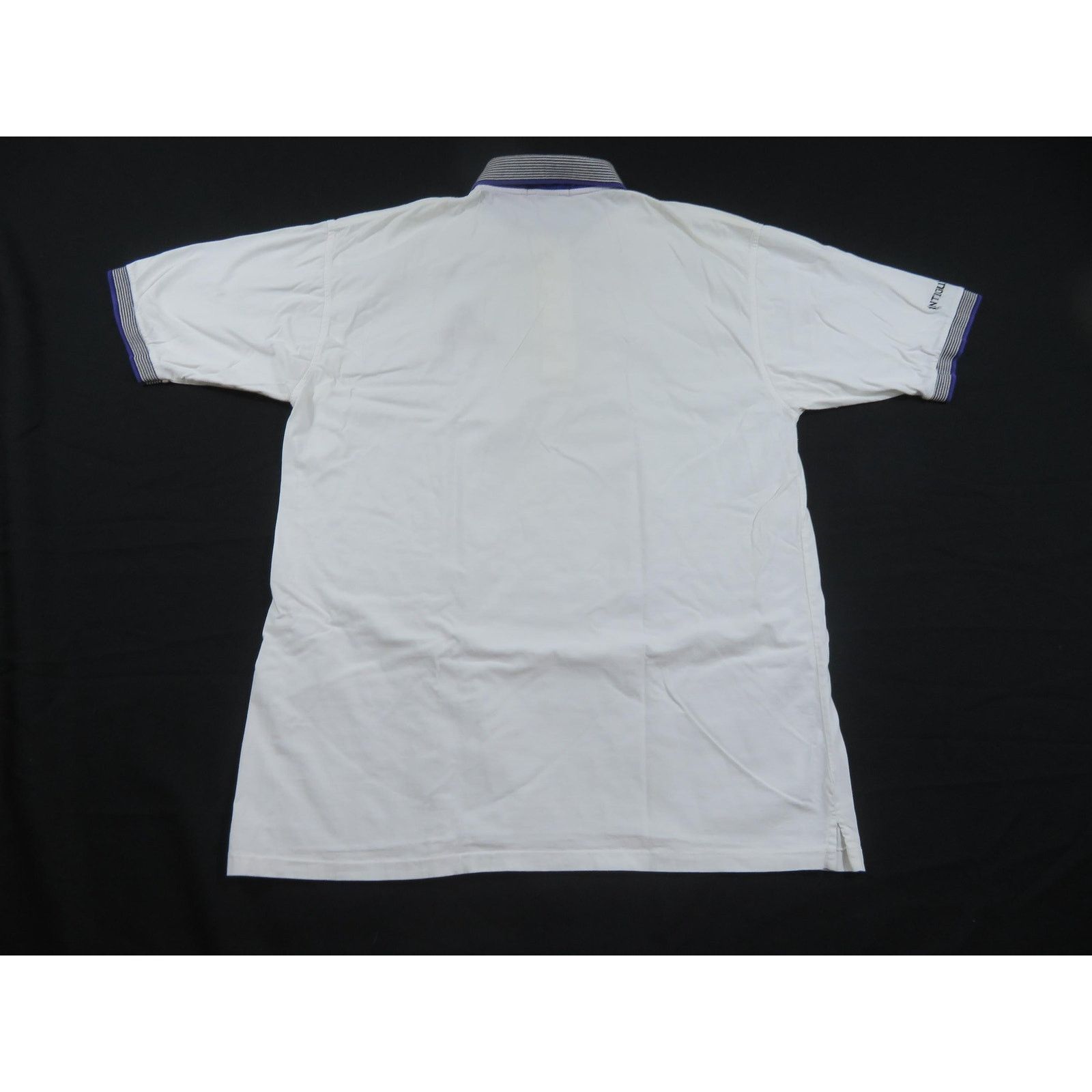 Antigua Diamondbacks Polo Shirt White Purple Teal Antigua XL 1990s Size US XL / EU 56 / 4 - 2 Thumbnail