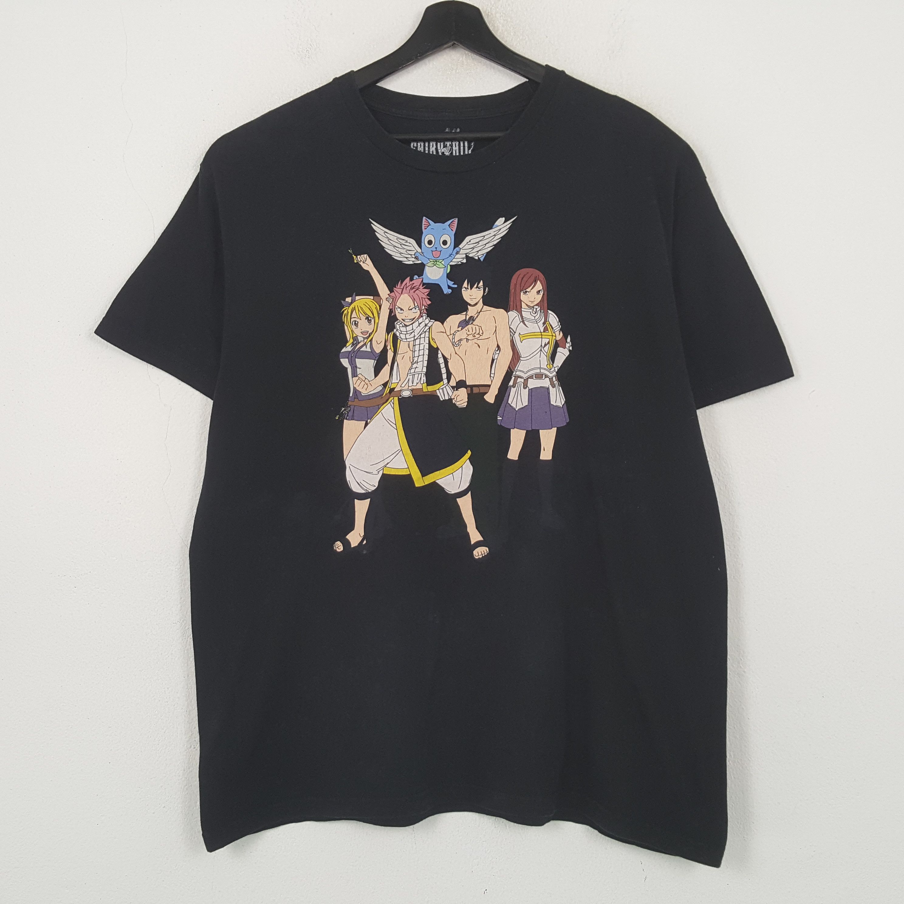 Anime Fairytail Anime Japanese Cartoon Tshirt RR26 Size US XL / EU 56 / 4 - 1 Thumbnail