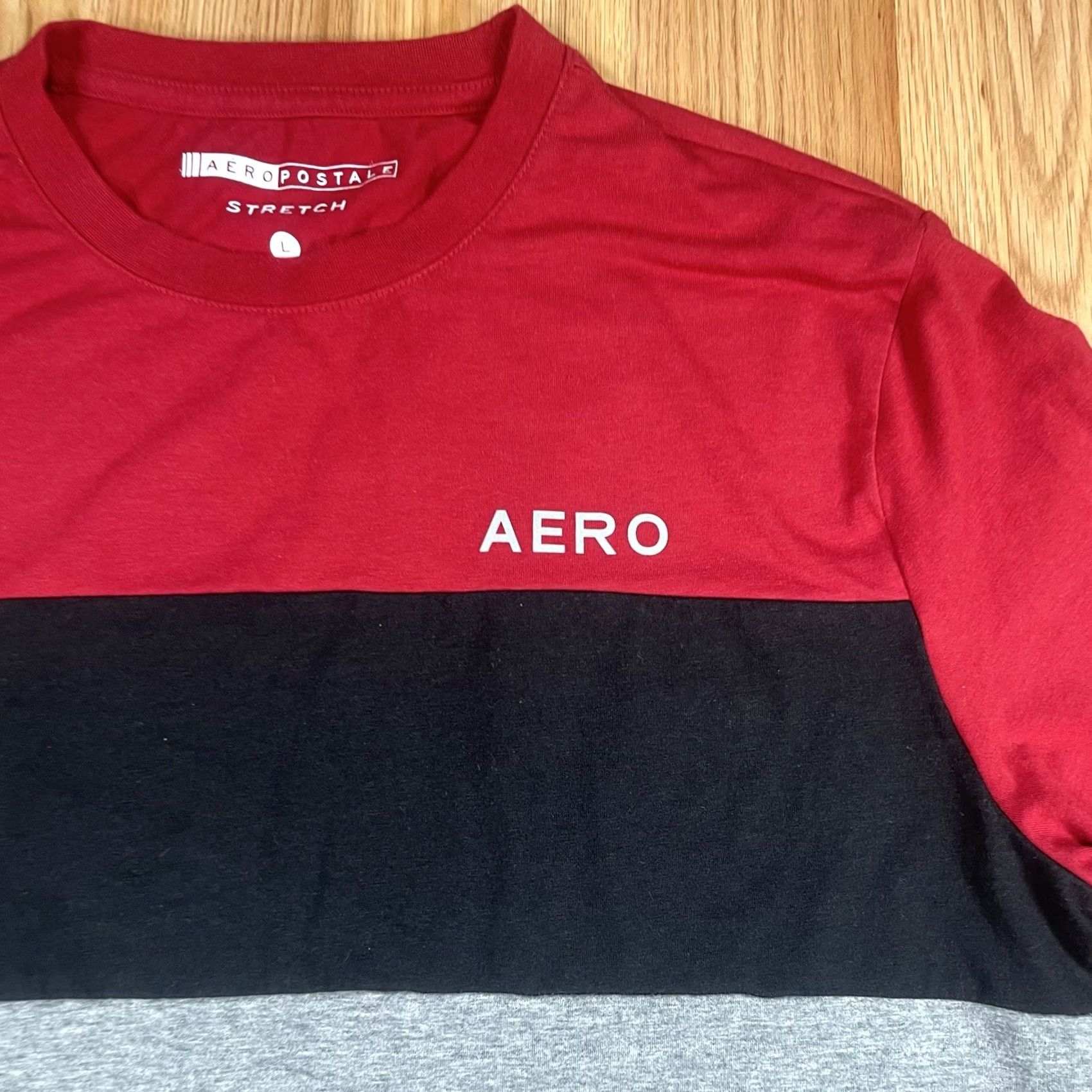 Aeropostale Aeropostale Shirt Mens Large L Long Sleeve Crew Neck Stretch Multicolor T Size US L / EU 52-54 / 3 - 3 Thumbnail