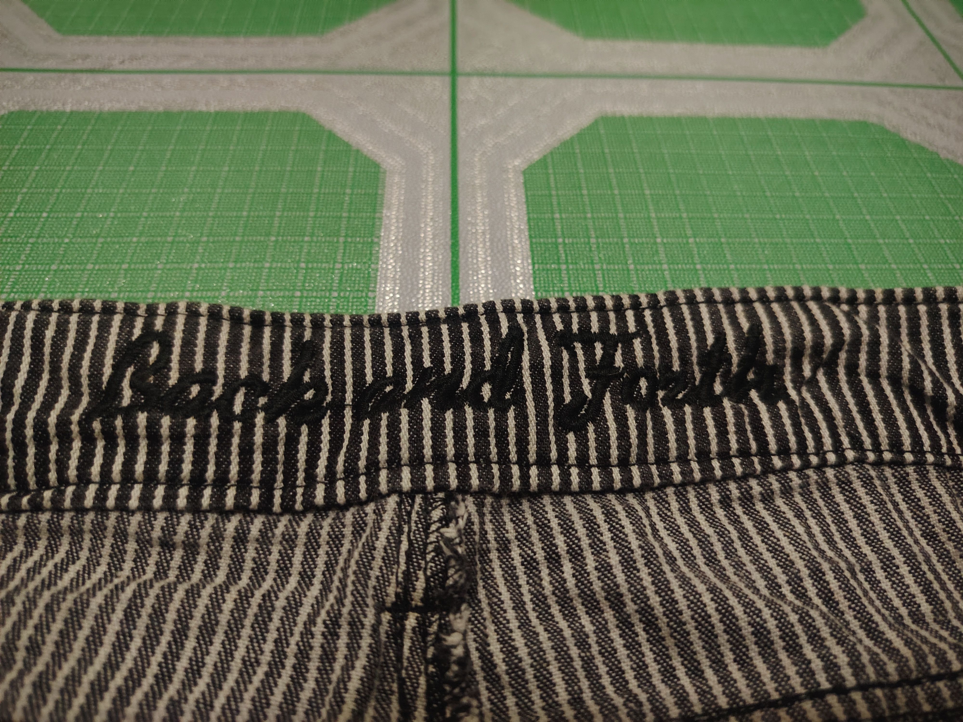 Who Decides War Japanese Back & Forth Hickory Pants Striped I6W9 Style Size US 30 / EU 46 - 10 Thumbnail