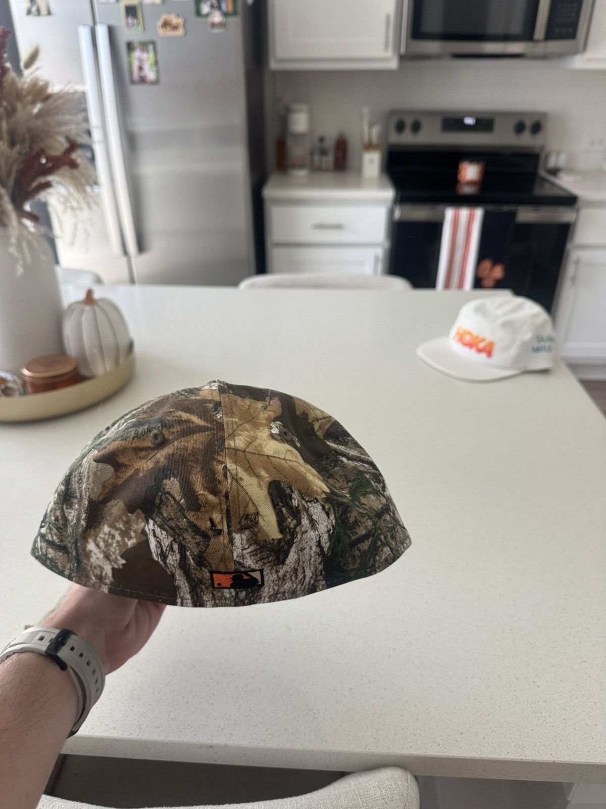 Realtree Houston Astros camo fitted cap/hat Size ONE SIZE - 5 Thumbnail