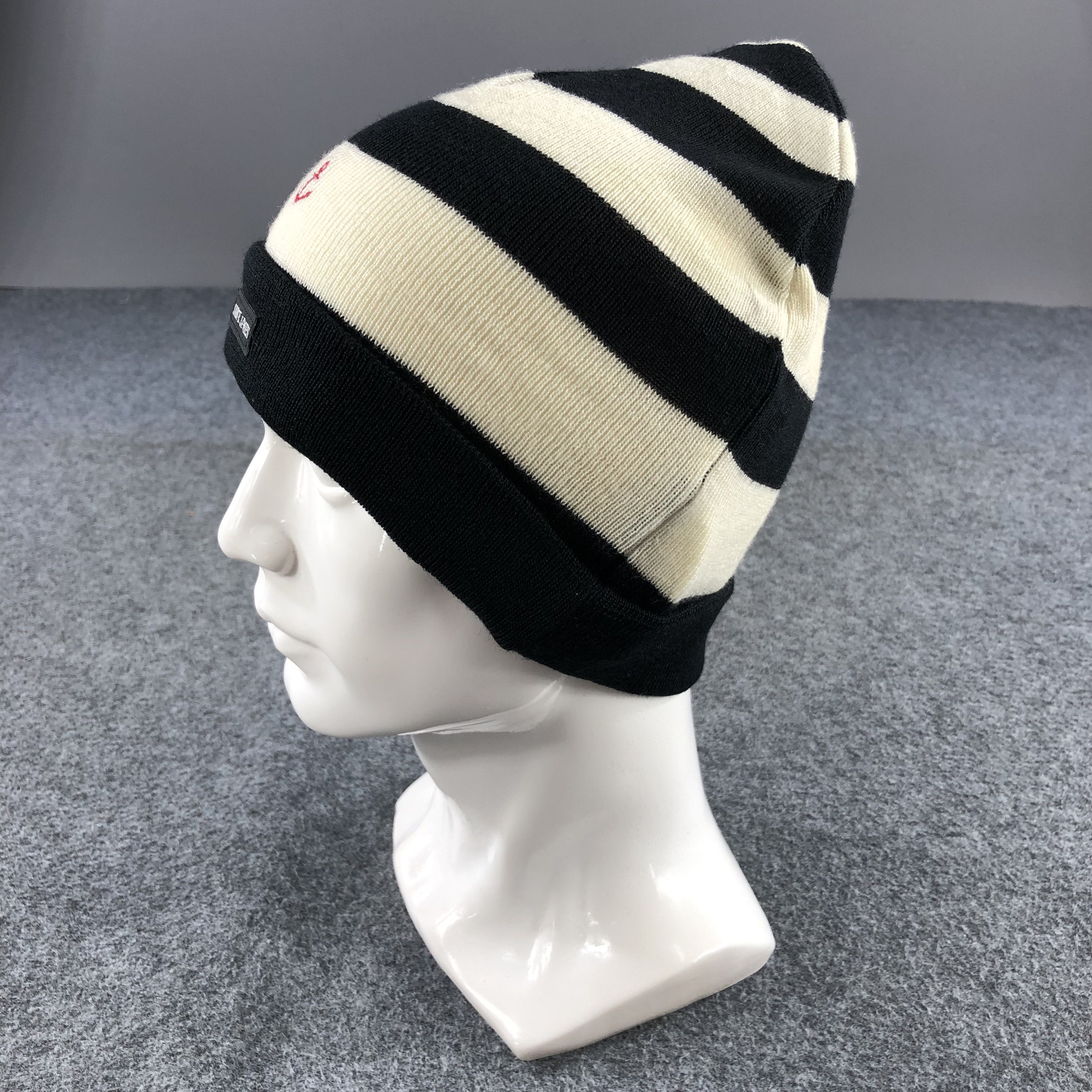 Saint James Saint James Stripes Wool Beanie Snowcap Snow Hat B319 Size ONE SIZE - 2 Thumbnail