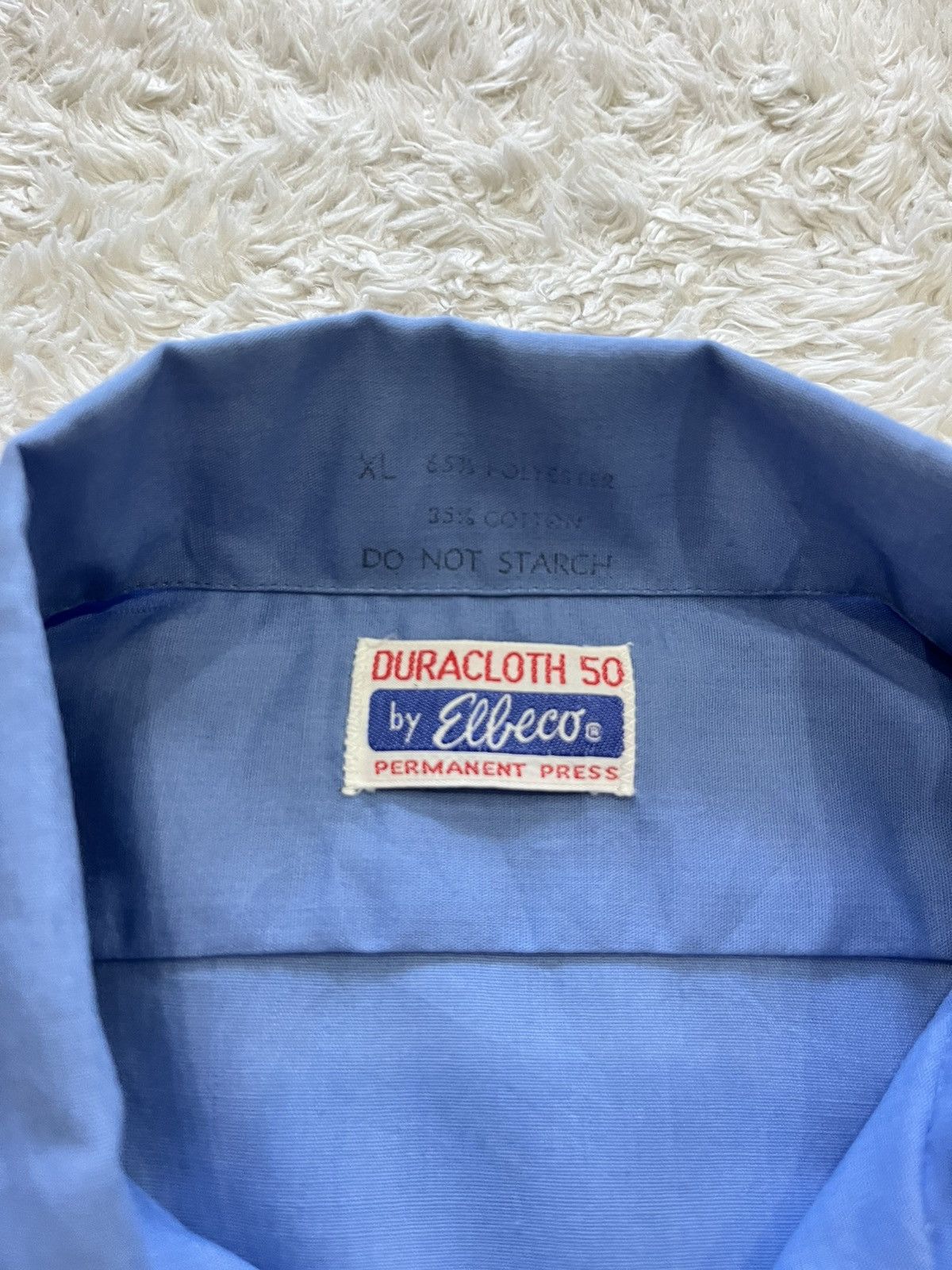Vintage vintage 1960's duracloth by elbeco work shirt Size US XL / EU 56 / 4 - 5 Thumbnail