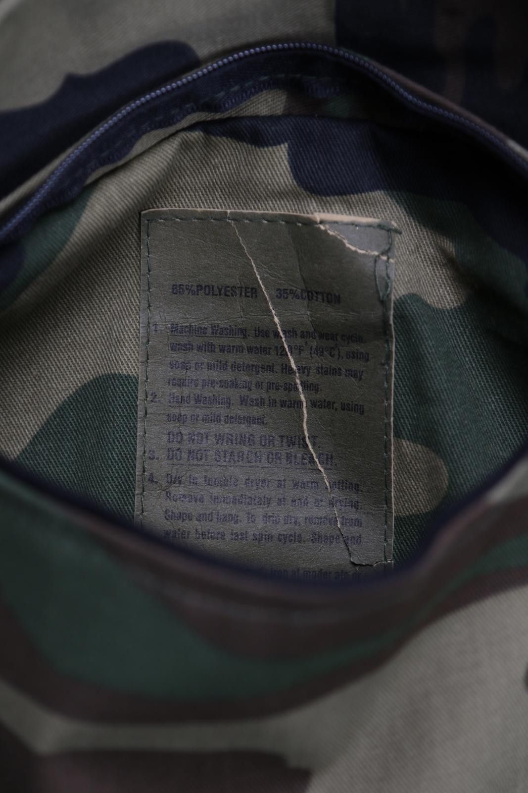Vintage 90's Military Woodland Camo Anorak Pullover Jacket Size US XXL / EU 58 / 5 - 5 Thumbnail