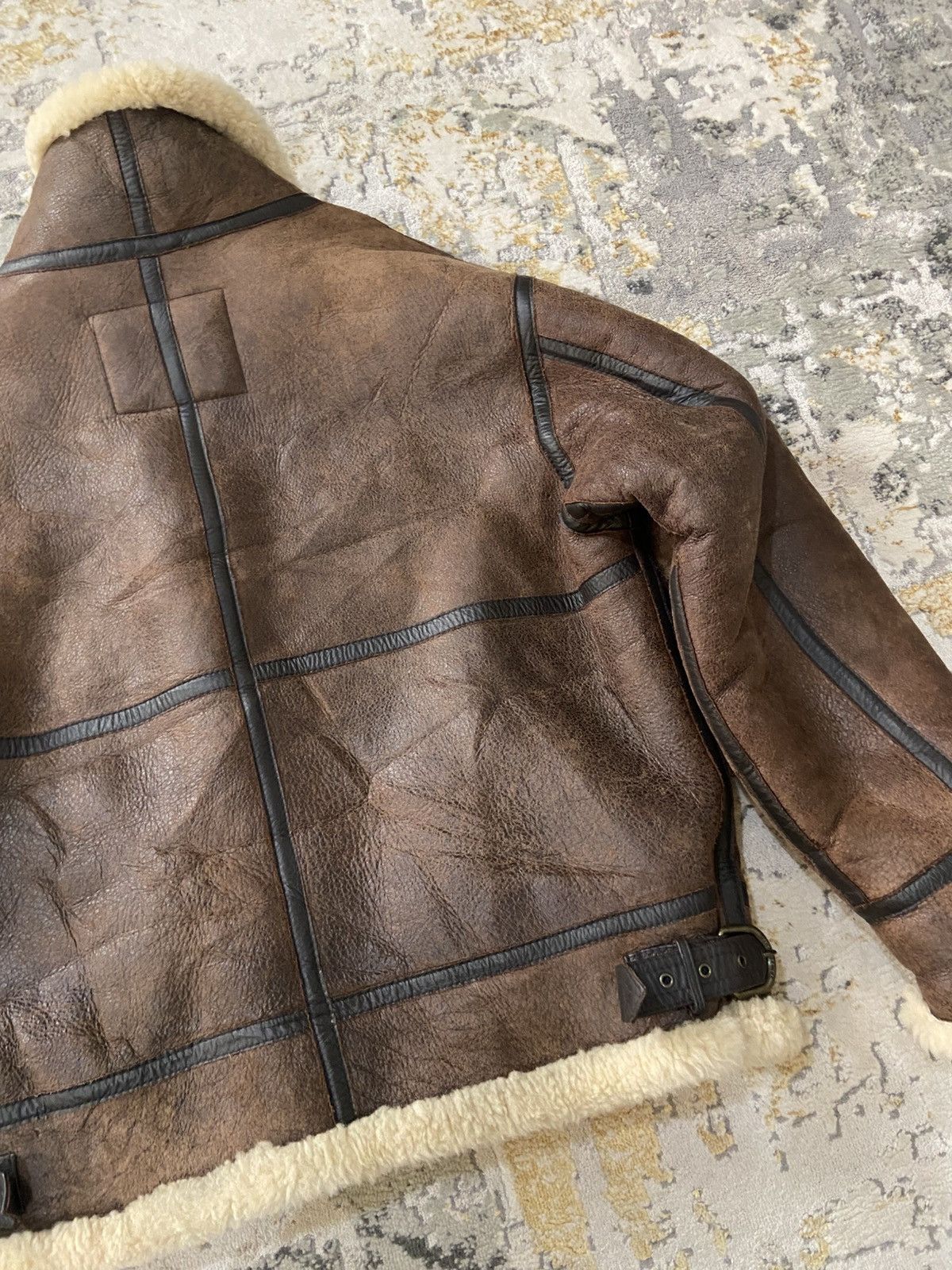 Vintage VINTAGE B3 WIND ARMOUR SHEEPSKIN SHERPA Size US L / EU 52-54 / 3 - 15 Thumbnail
