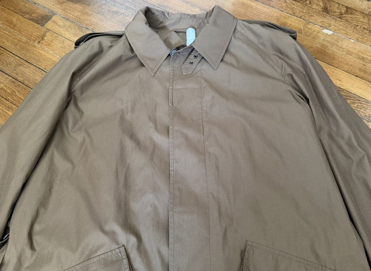 Alfred Dunhill 5K runway sample cotton/silk tobacco-brown trench, IT50, IT Size US M / EU 48-50 / 2 - 3 Thumbnail