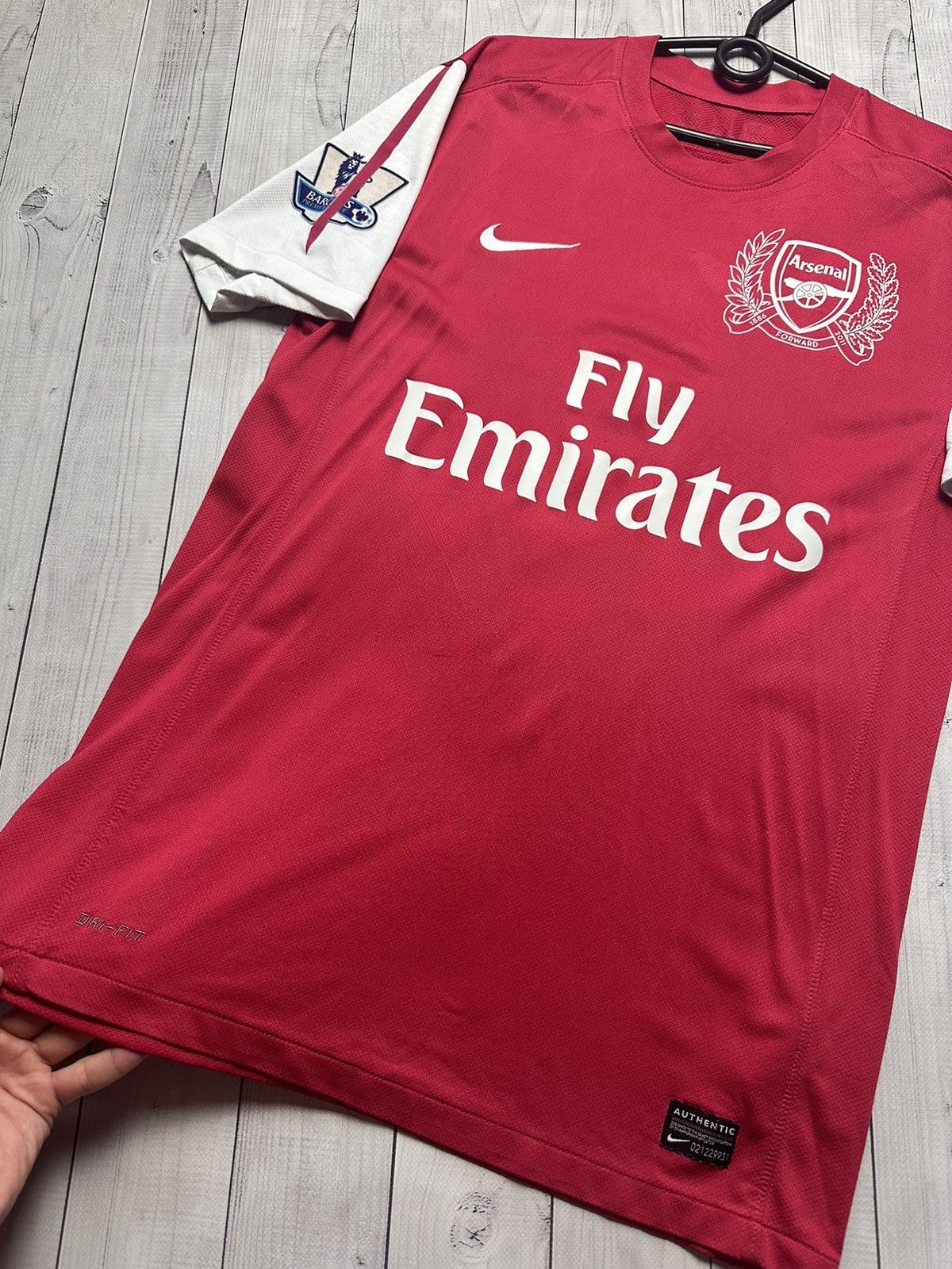 Nike × Vintage Vintage Nike Arsenal soccer jersey size M Van Persie Size US M / EU 48-50 / 2 - 4 Thumbnail