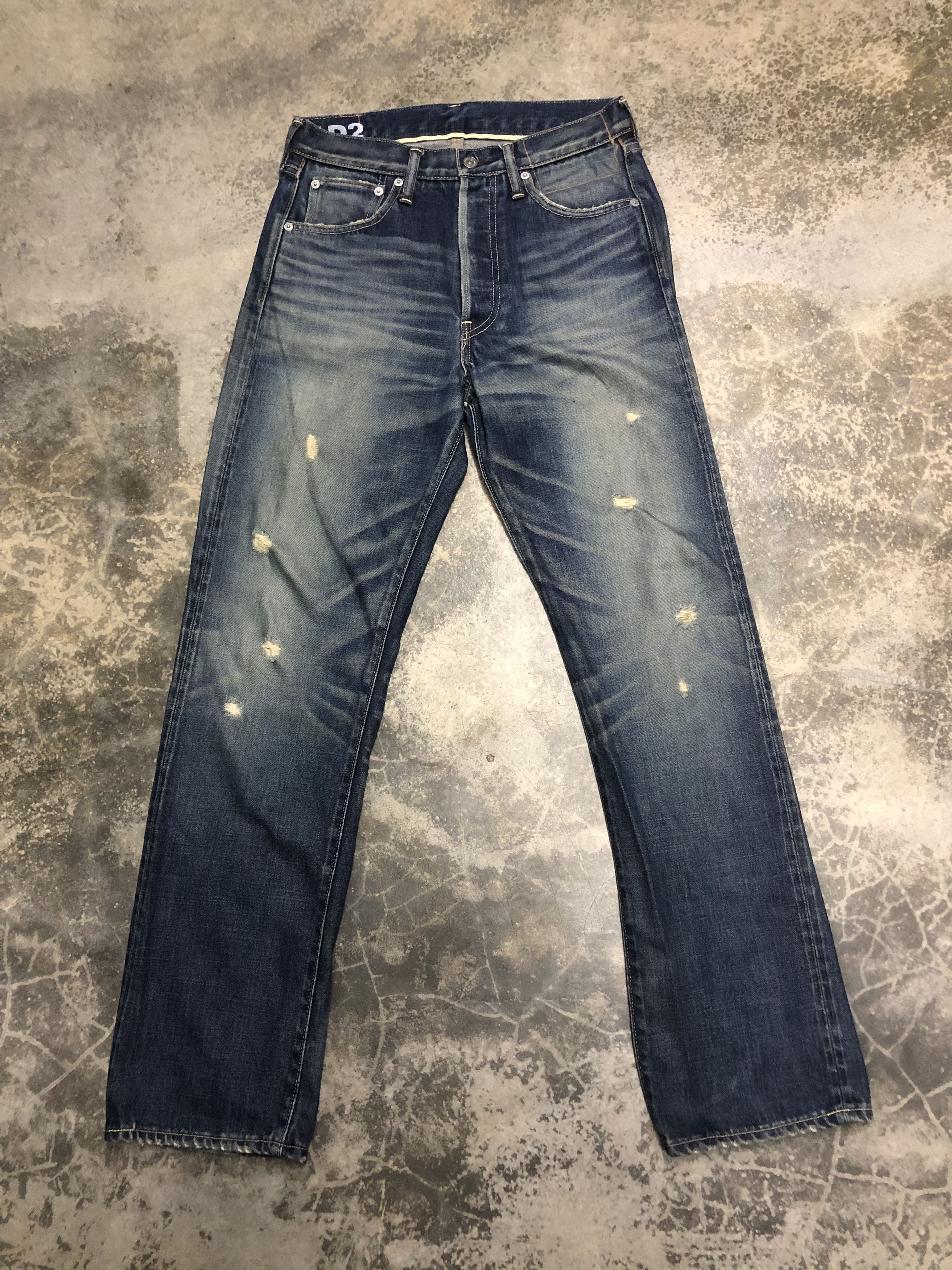 Vintage VISVIM 01D2 FLUXUS Snake Patch Size US 30 / EU 46 - 1 Thumbnail