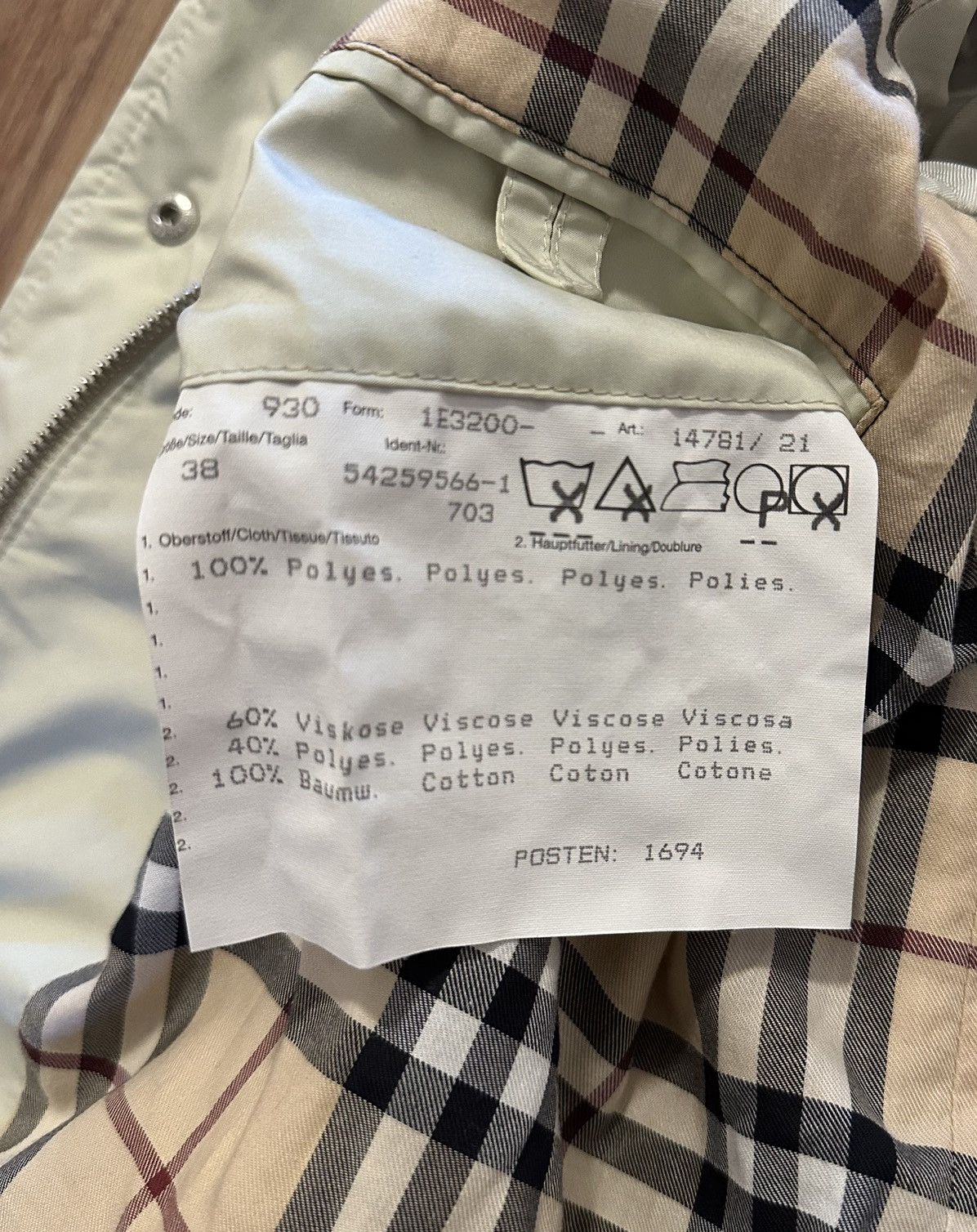 Burberry Burberry Coat/Jacket Size US M / EU 48-50 / 2 - 9 Thumbnail