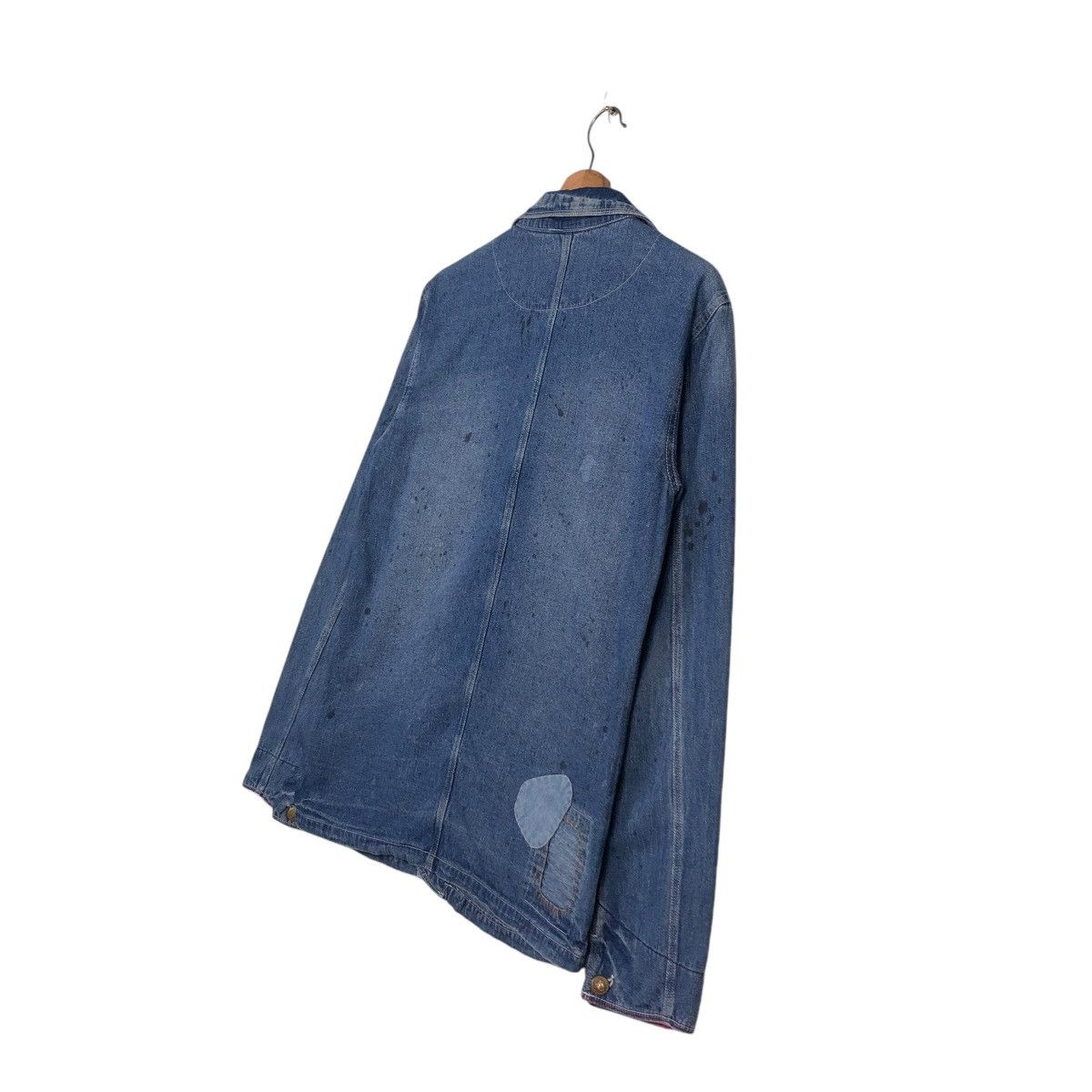 Japanese Brand 🔥M2SQUARED WORKER DENIM JACKET BLANKET ISSEY MIYAKE Size US M / EU 48-50 / 2 - 12 Thumbnail