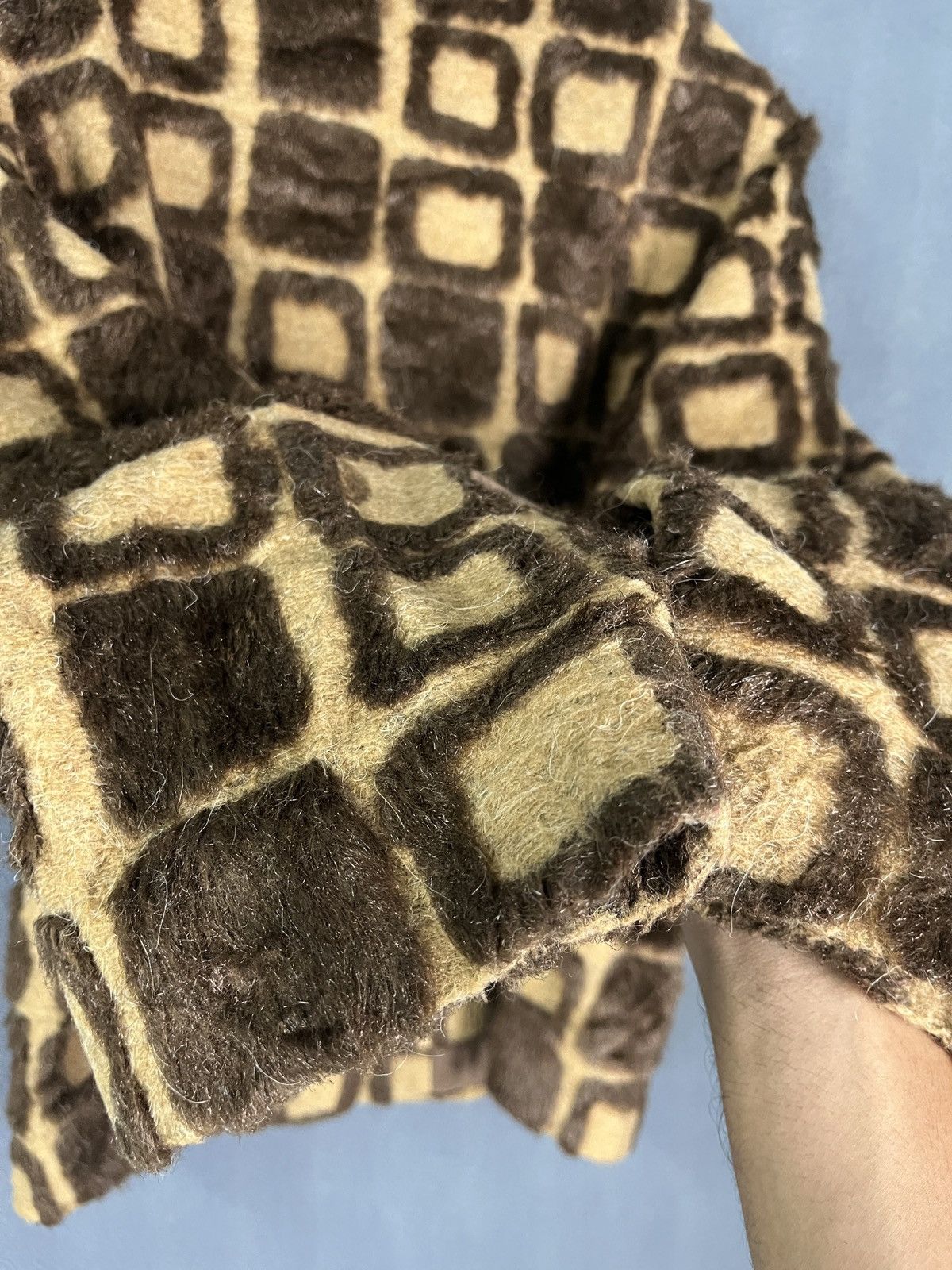 Japanese Brand Chamois Animal Pattern Faux Fur Jacket Size US M / EU 48-50 / 2 - 7 Thumbnail