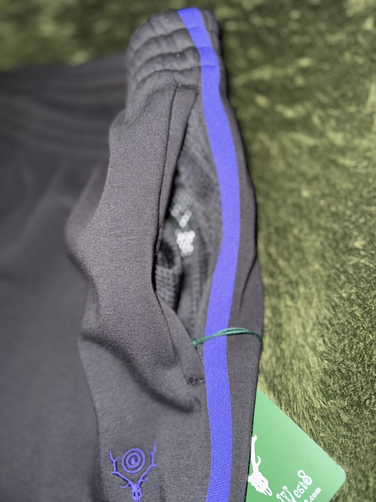 South2 West8 [L] South2 West8 Side Line Fleece Track Pants Black Size US 36 / EU 52 - 3 Thumbnail