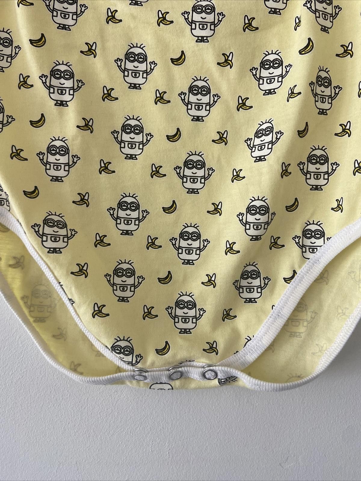 Designer Minion Bodysuit from Universal Studios Singapore Size 18-24M Size ONE SIZE - 4 Thumbnail