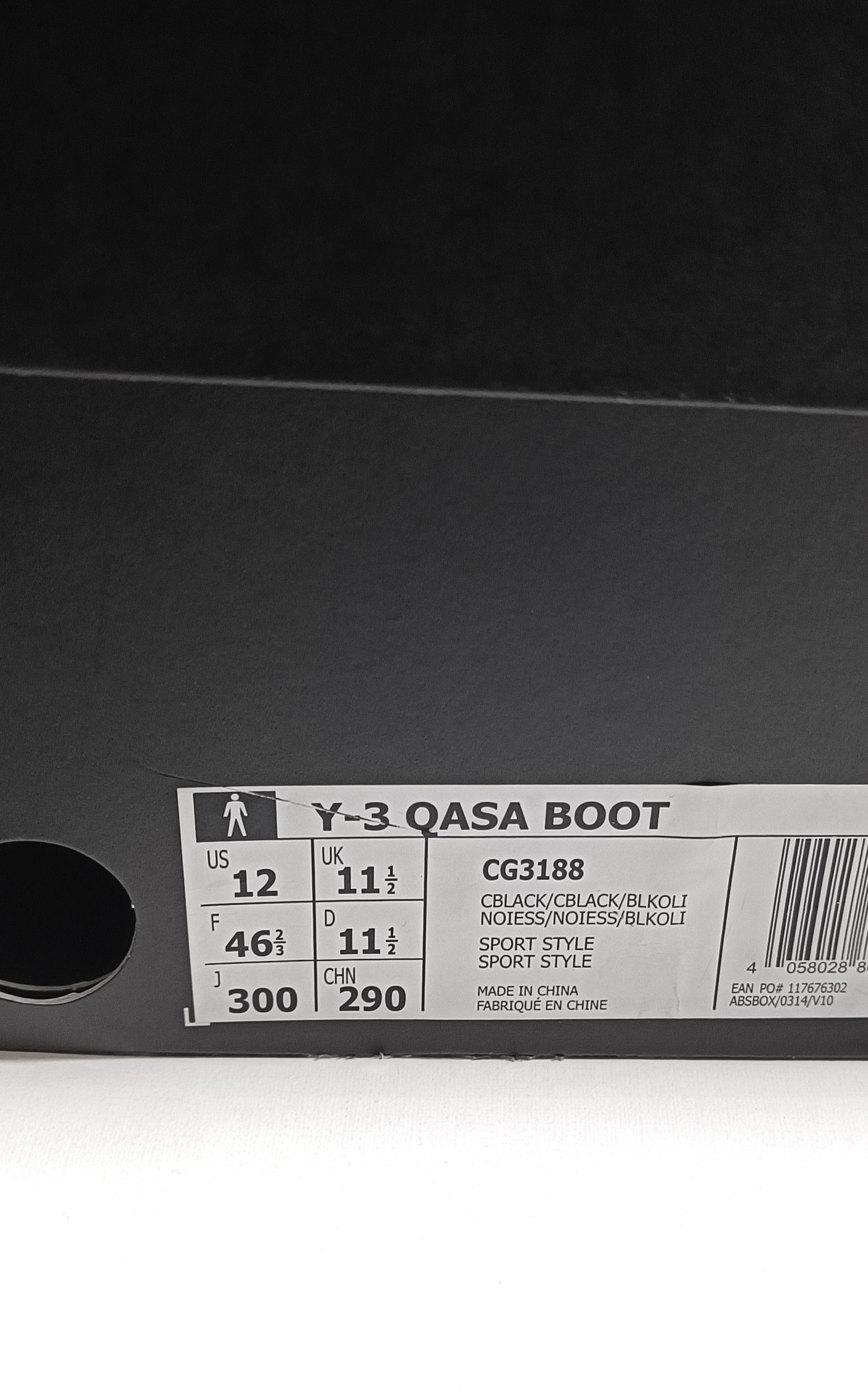 Adidas × Y-3 × Yohji Yamamoto Adidas Y-3 Qasa Boot 'Core Black' CG3188 Size US 12 / EU 45 - 16 Thumbnail