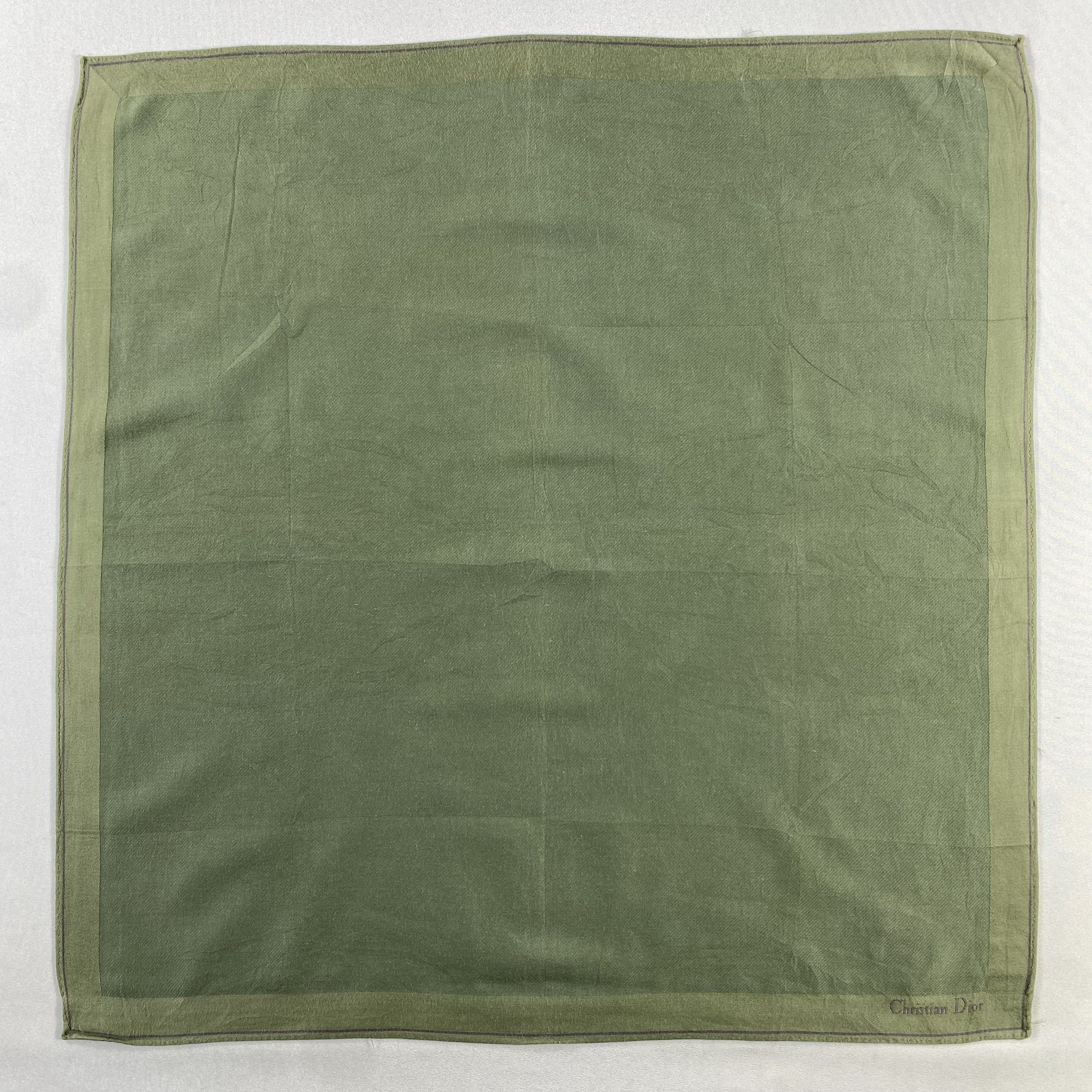 Vintage Christian Dior Monsieur Handkerchief / Neckerchief-P1192 Size ONE SIZE - 1 Thumbnail