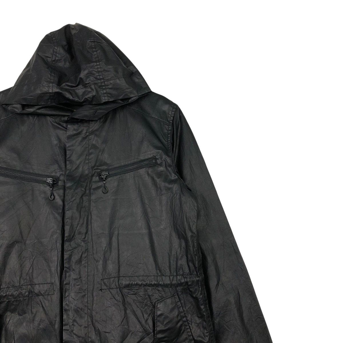 Japanese Brand VINTAGE HUNTING UTILITY BIKER JACKET MALE & CO ISSEY MIYAKE Size US M / EU 48-50 / 2 - 6 Thumbnail