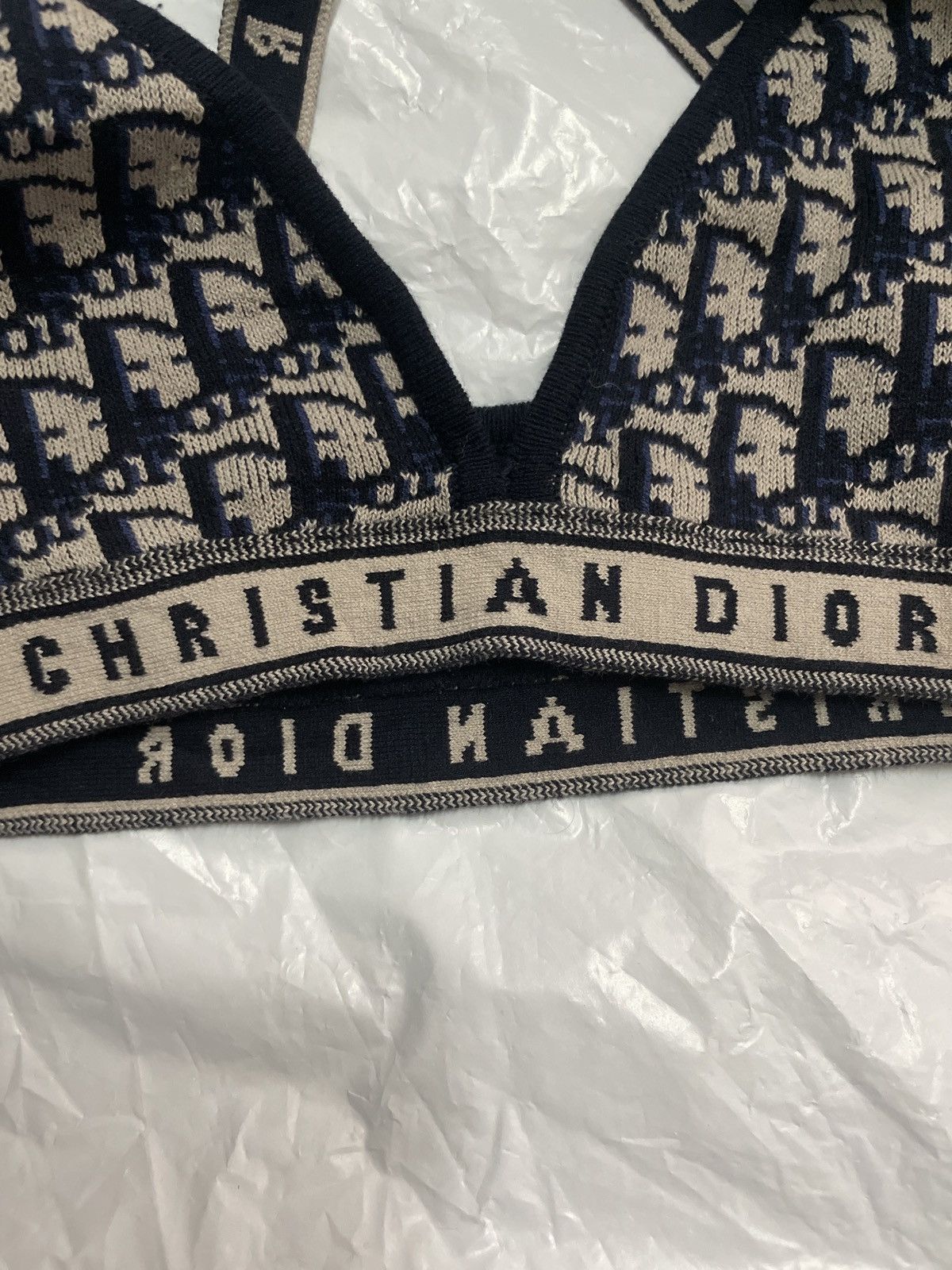 Christian Dior Monsieur Dior Oblique Bralette Size S / US 4 / IT 40 - 9 Thumbnail